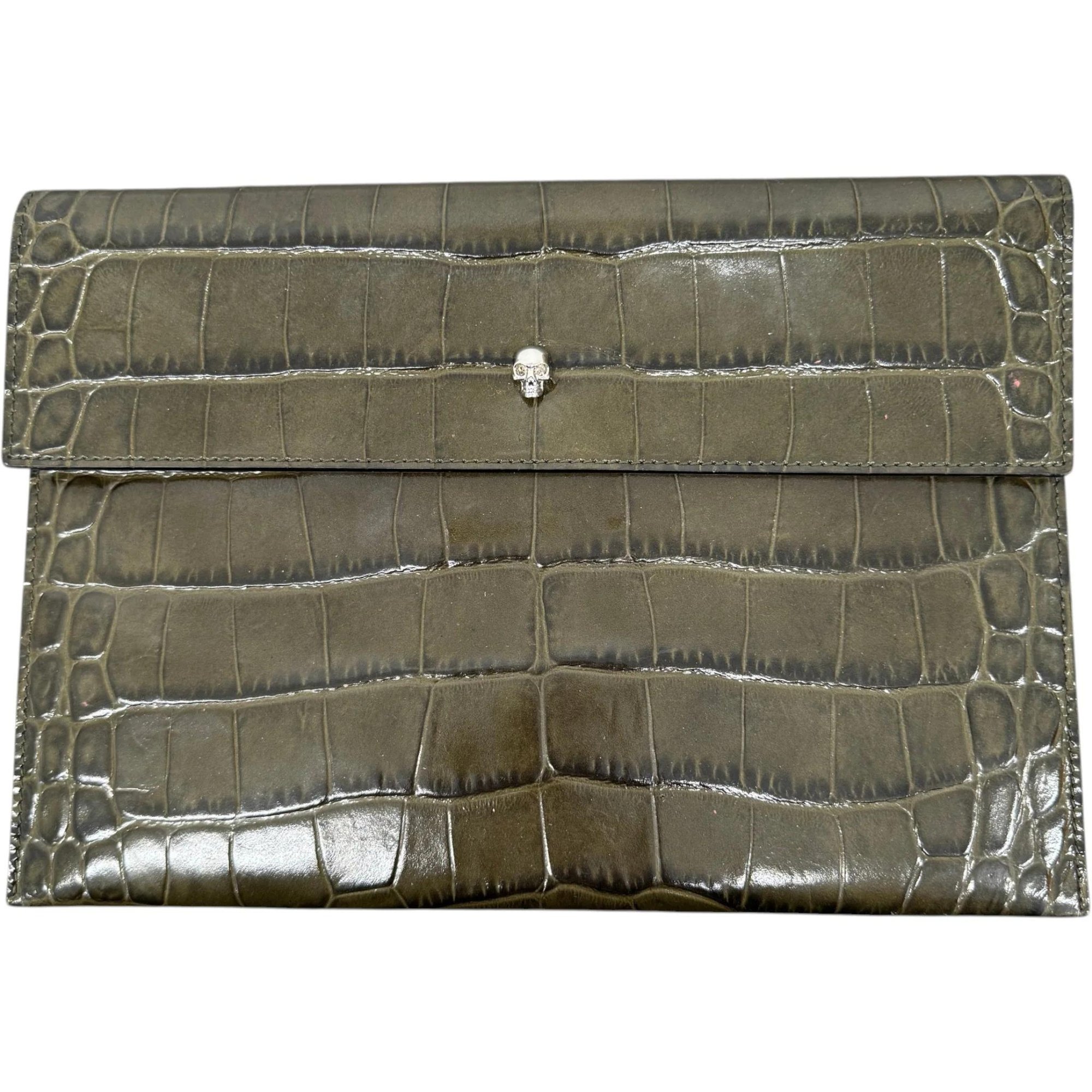 Alexander McQueen Leather clutch bag