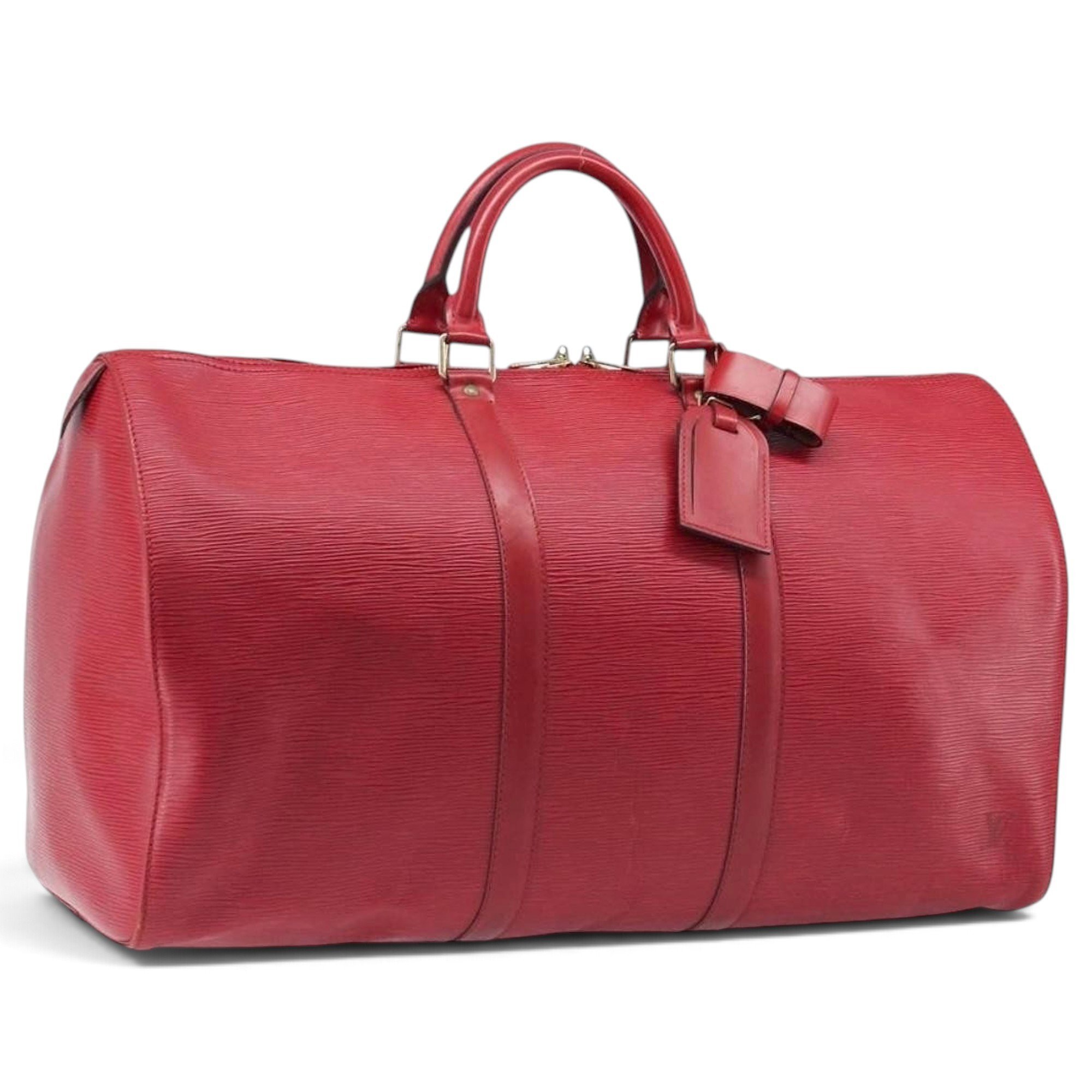 Keepall leather 24h bag