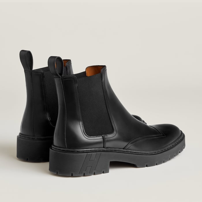 Noir Guard Ankle Boot