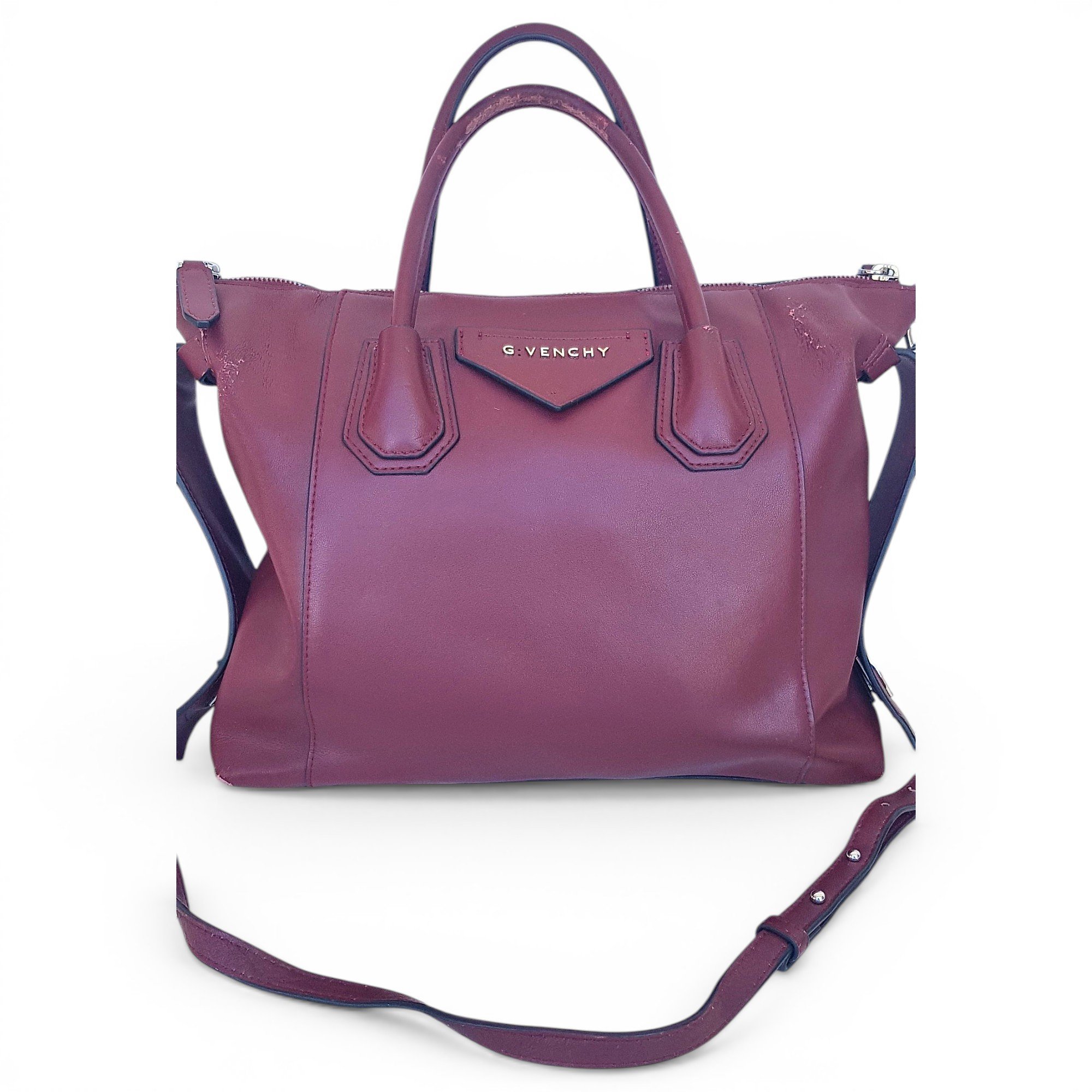 Antigona leather handbag