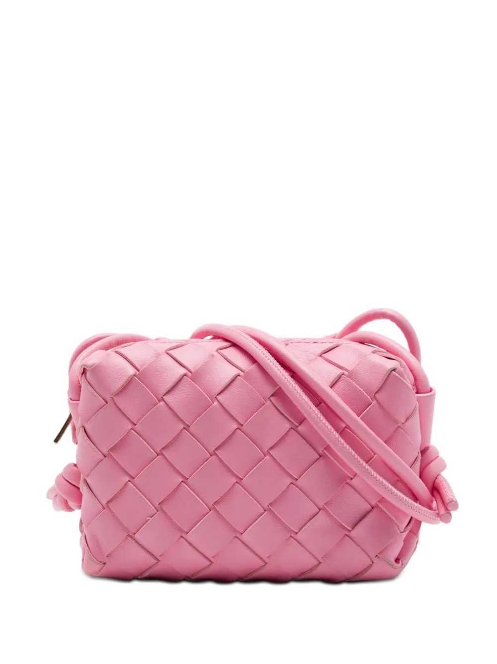 2012-2026 Candy Lambskin Intrecciato Loop Camera Bag crossbody bag