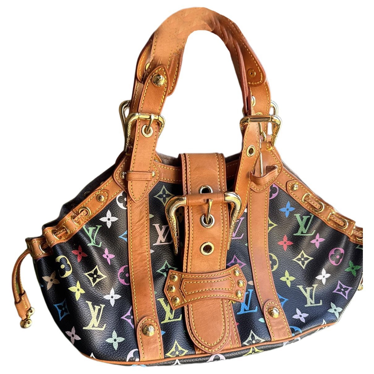 Theda leather handbag