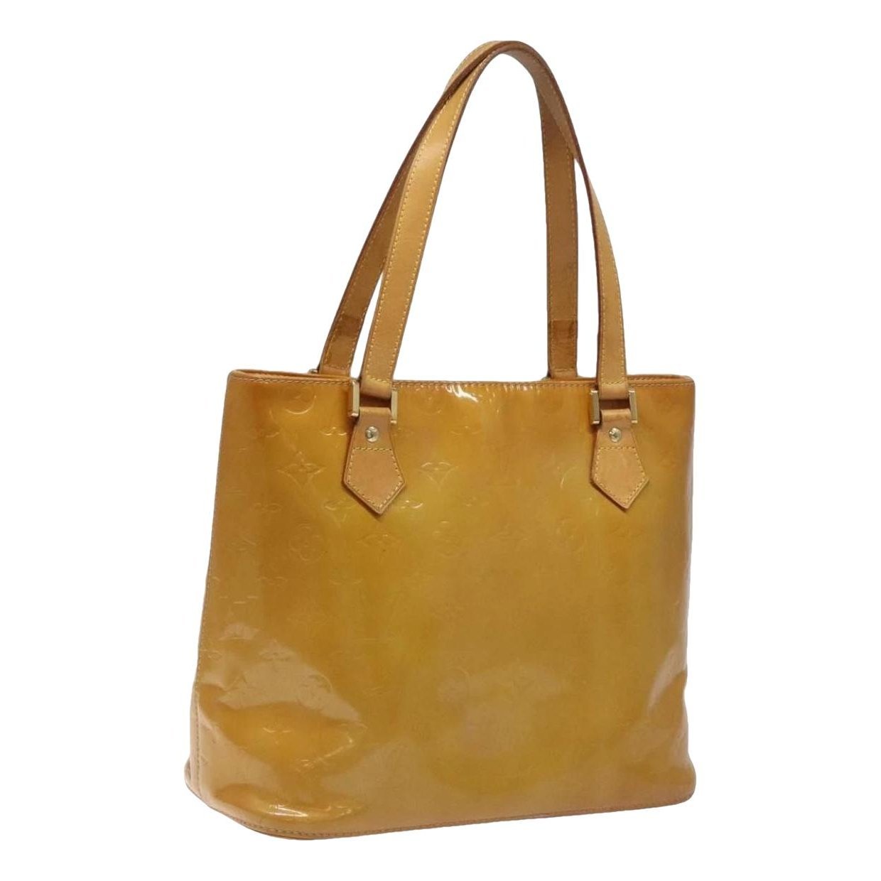 Patent leather handbag