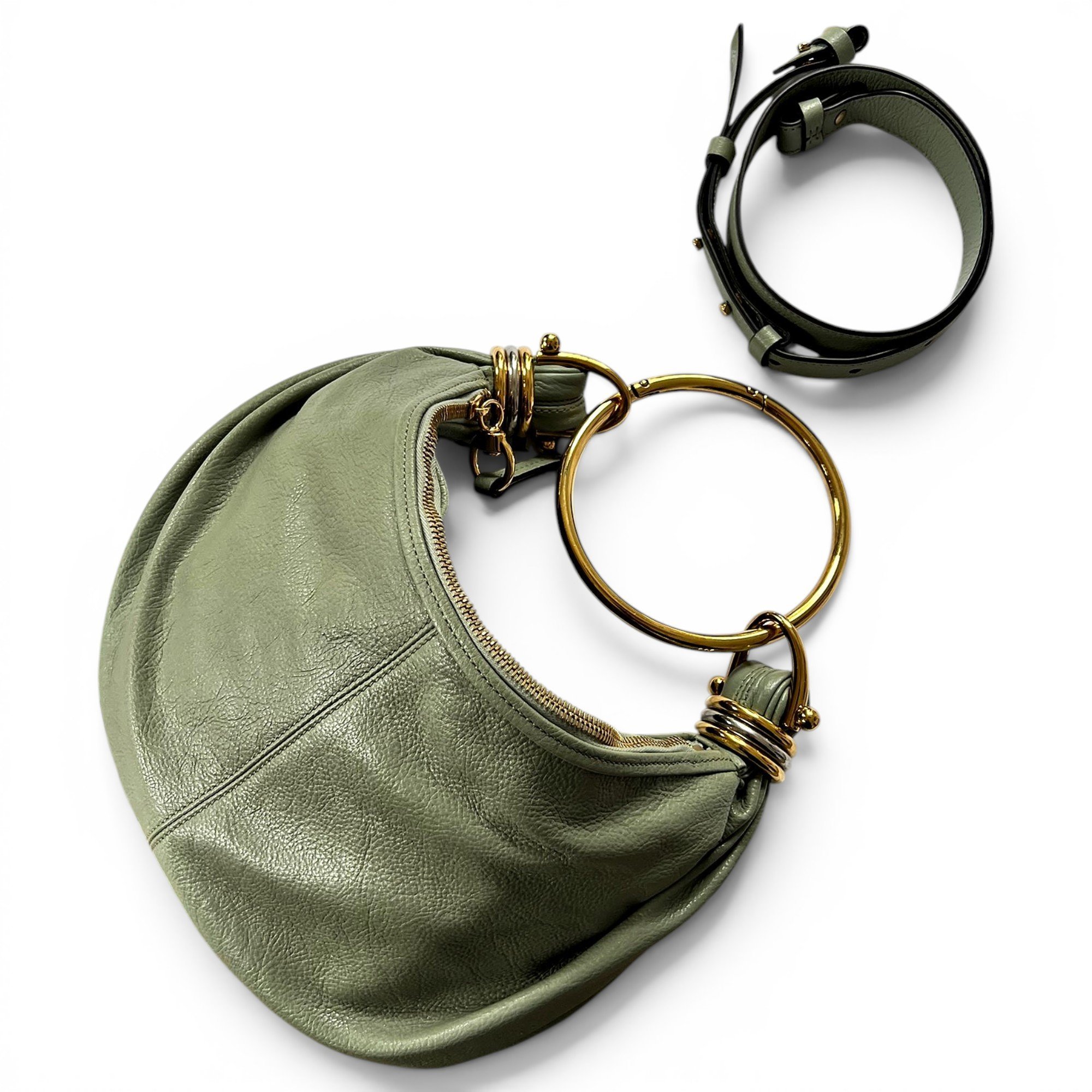 Chloe Bracelet Bag leather crossbody bag
