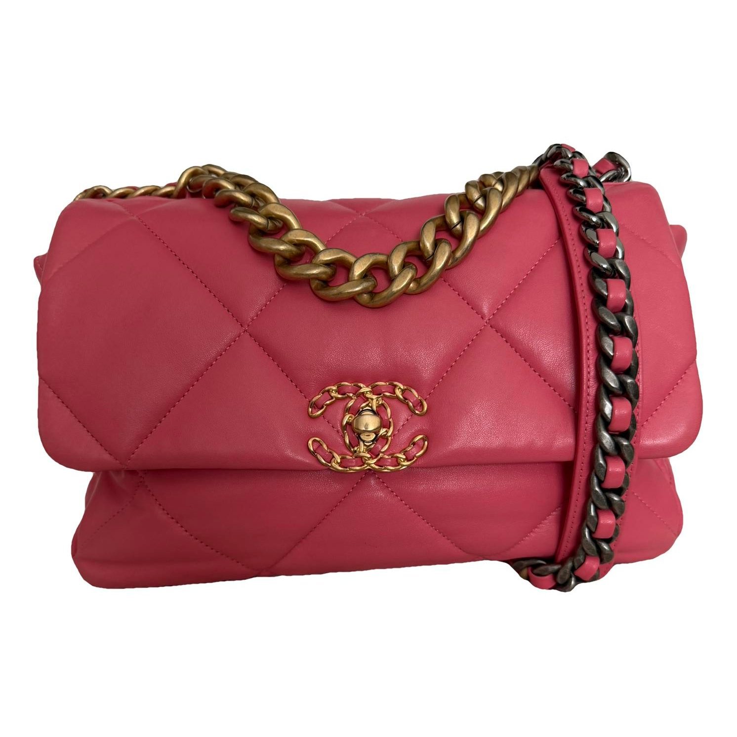 Chanel 19 leather handbag