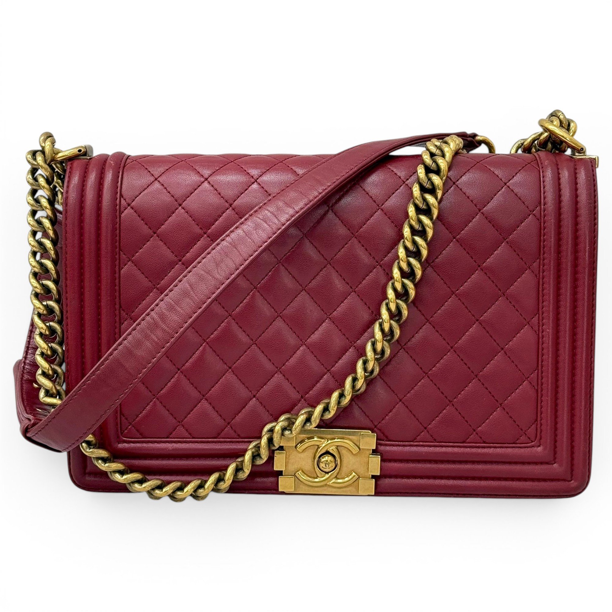 Boy leather handbag