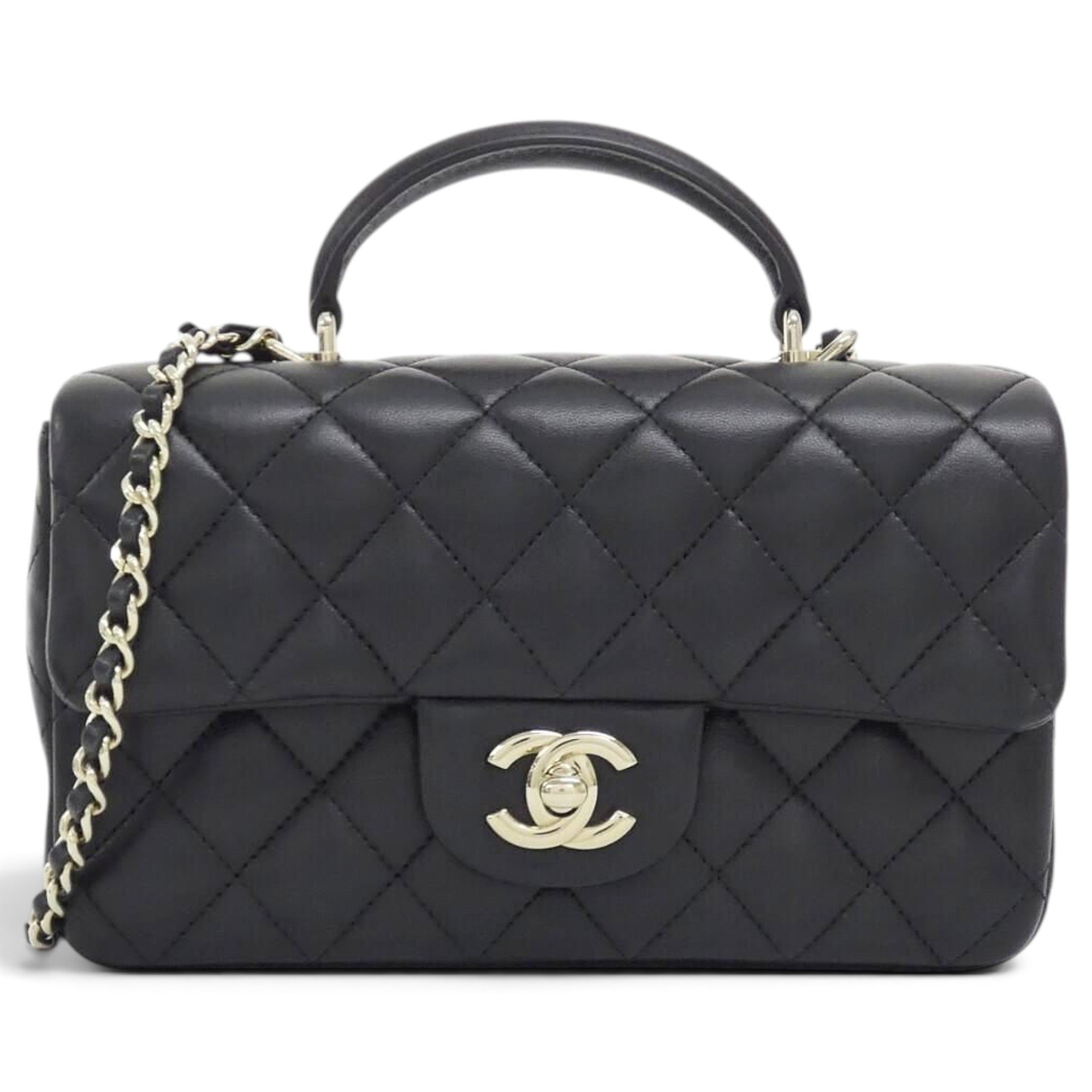 Leather handbag