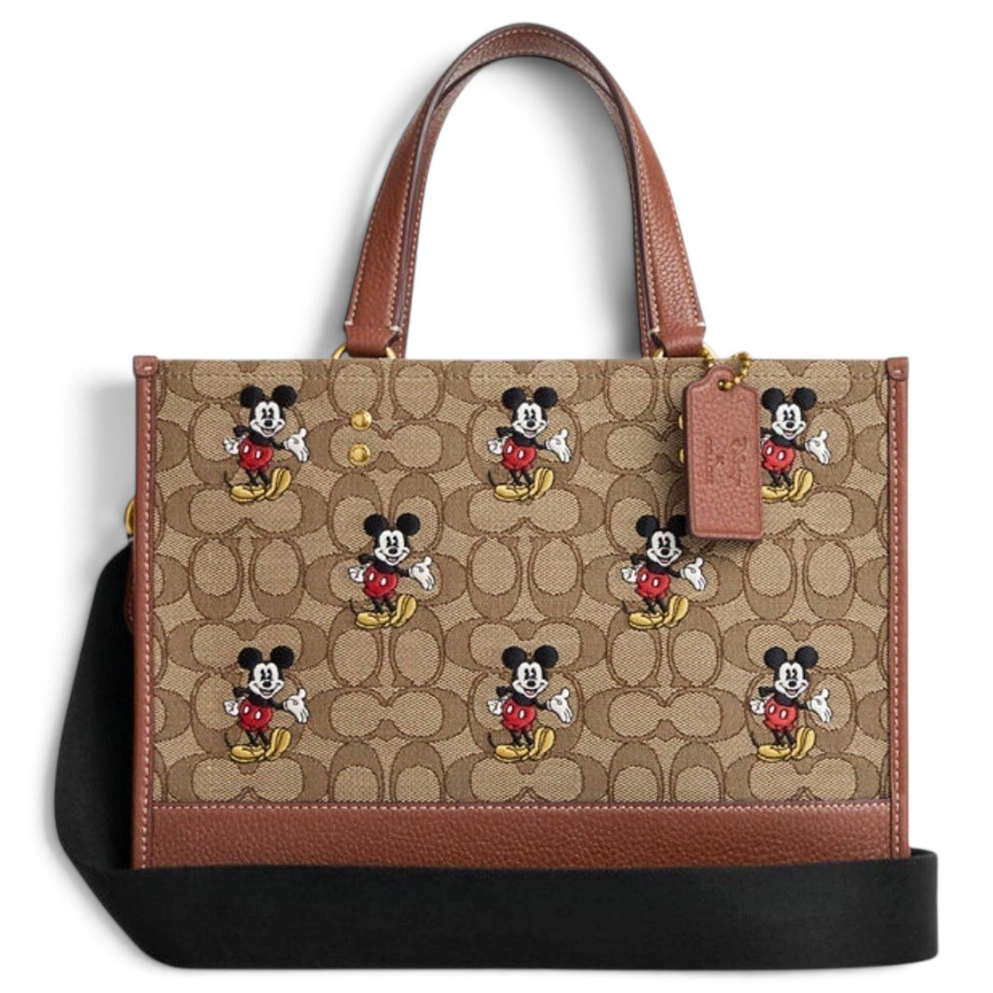 Leather tote
