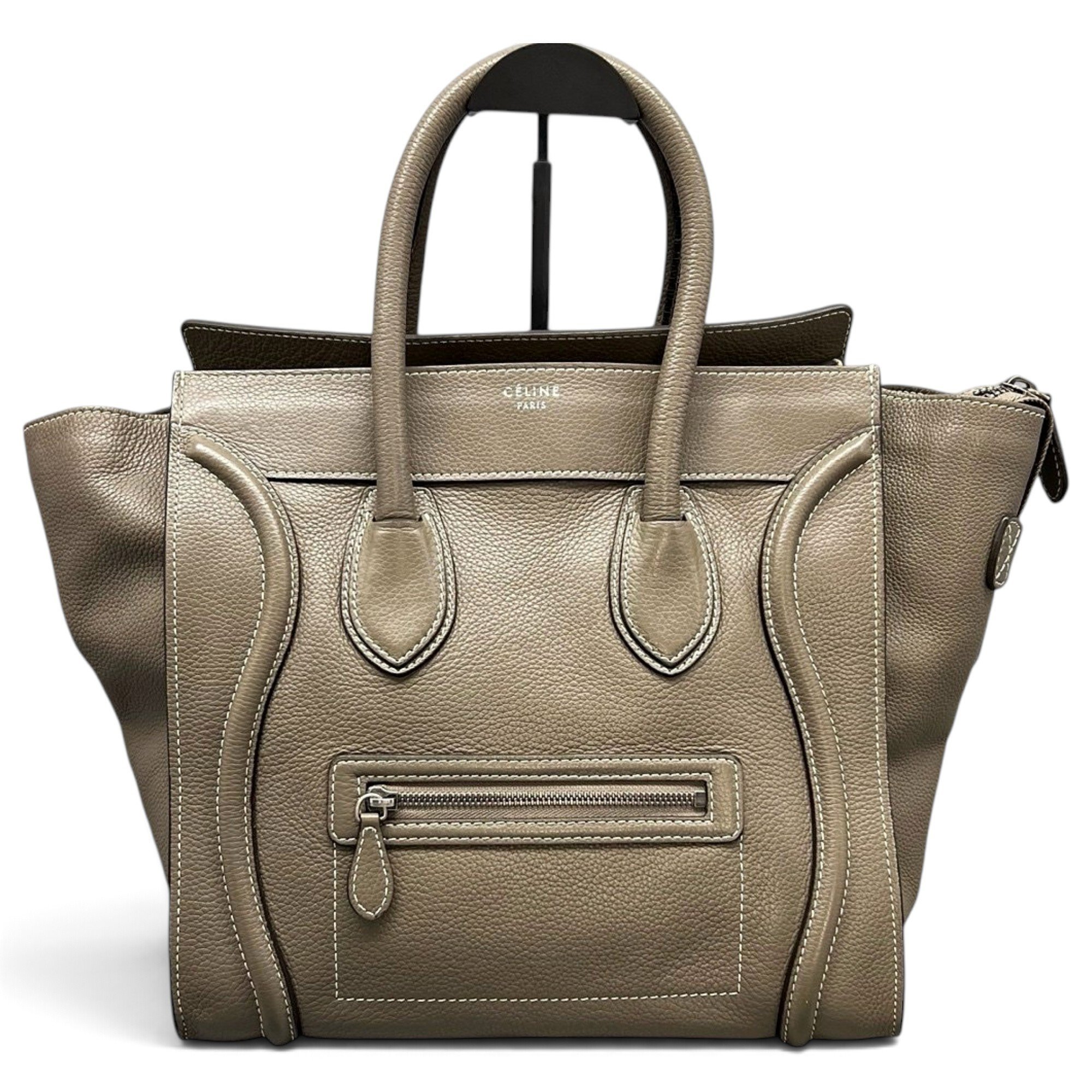 Luggage leather handbag