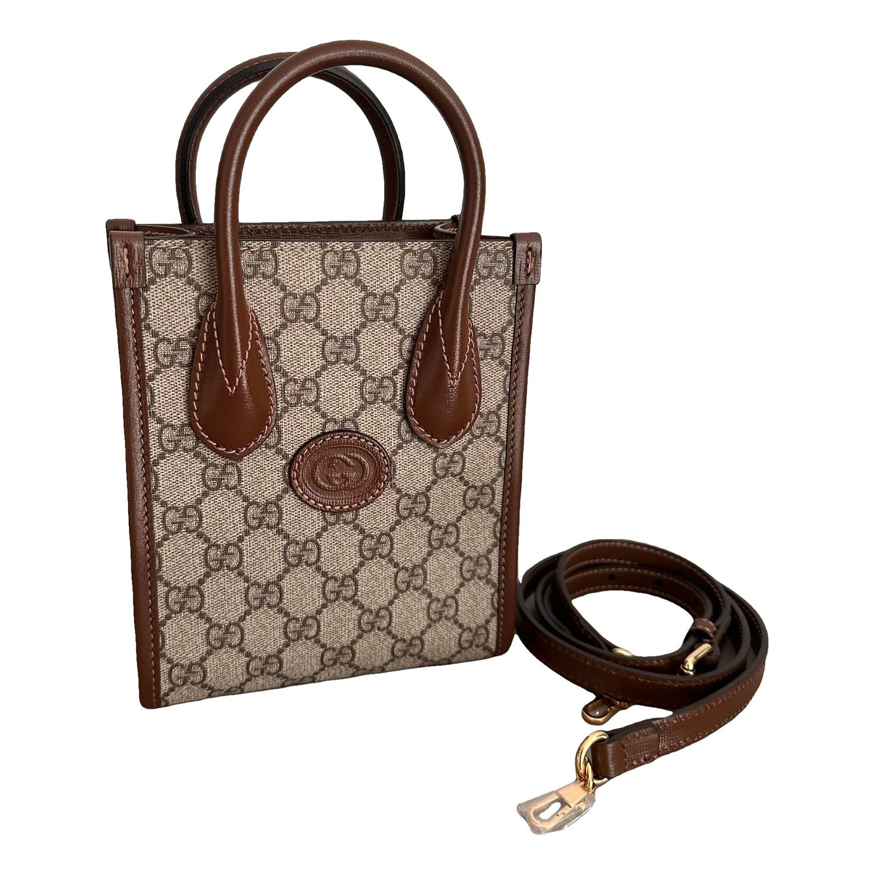 Leather tote