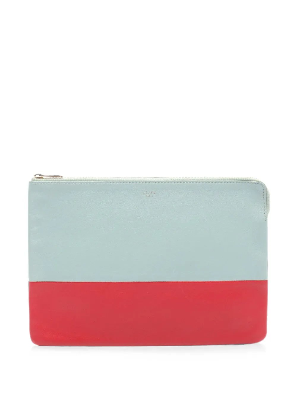 2000s Solo leather clutch bag