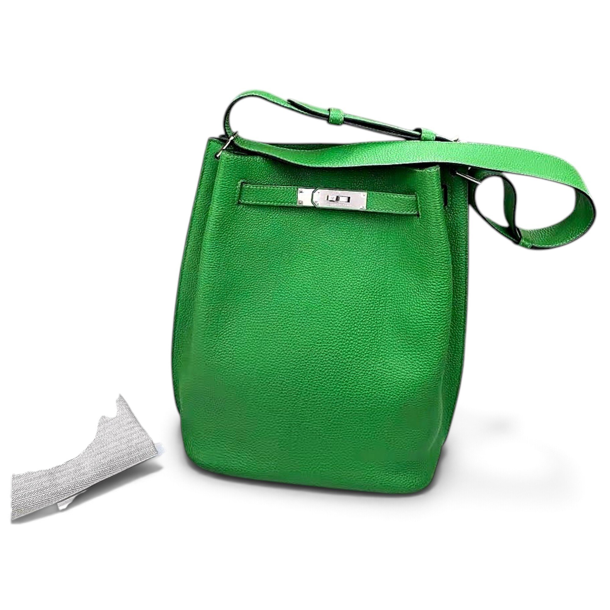 So Kelly leather handbag
