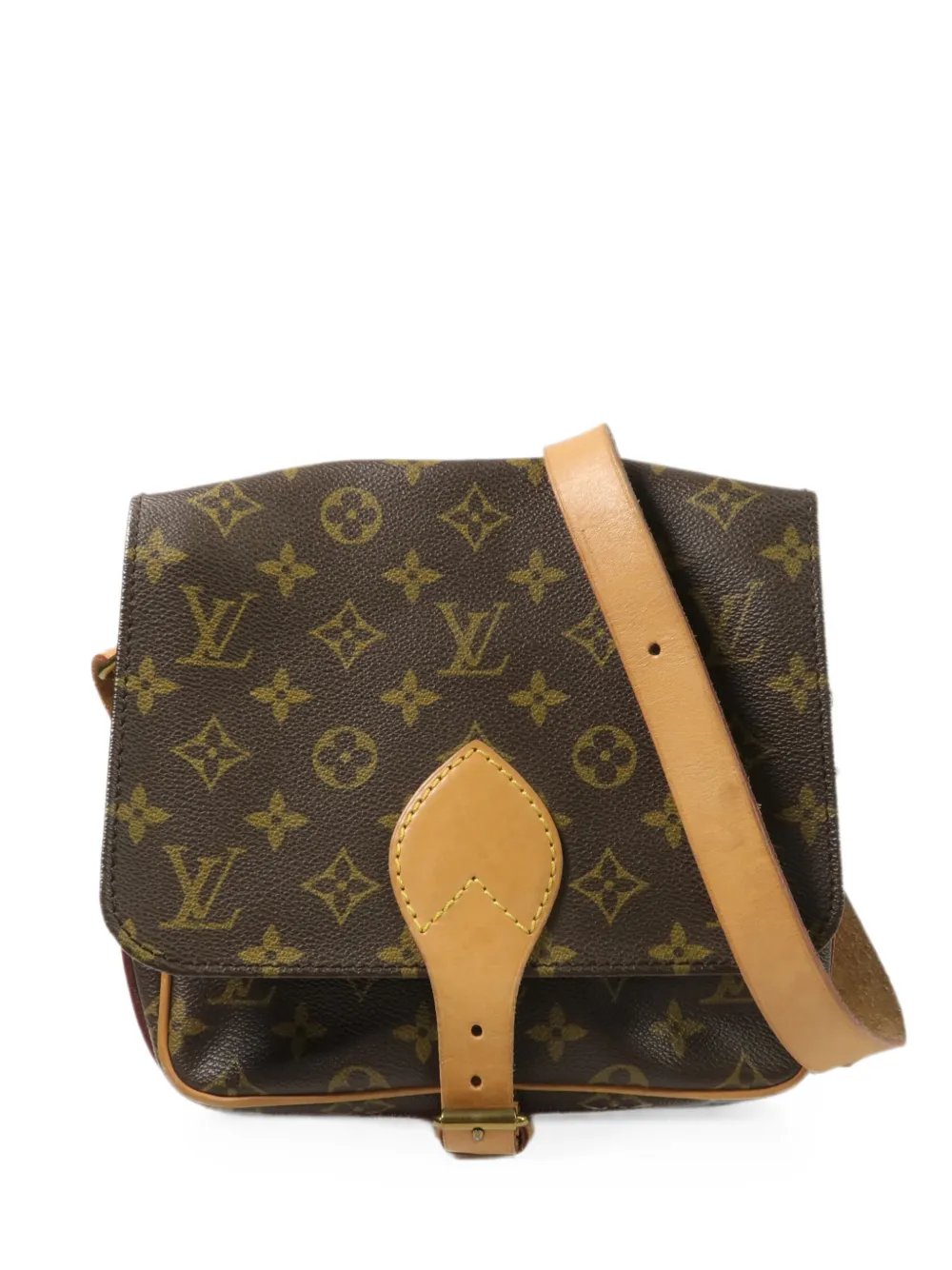 Cartouchiere monogram-pattern shoulder bag