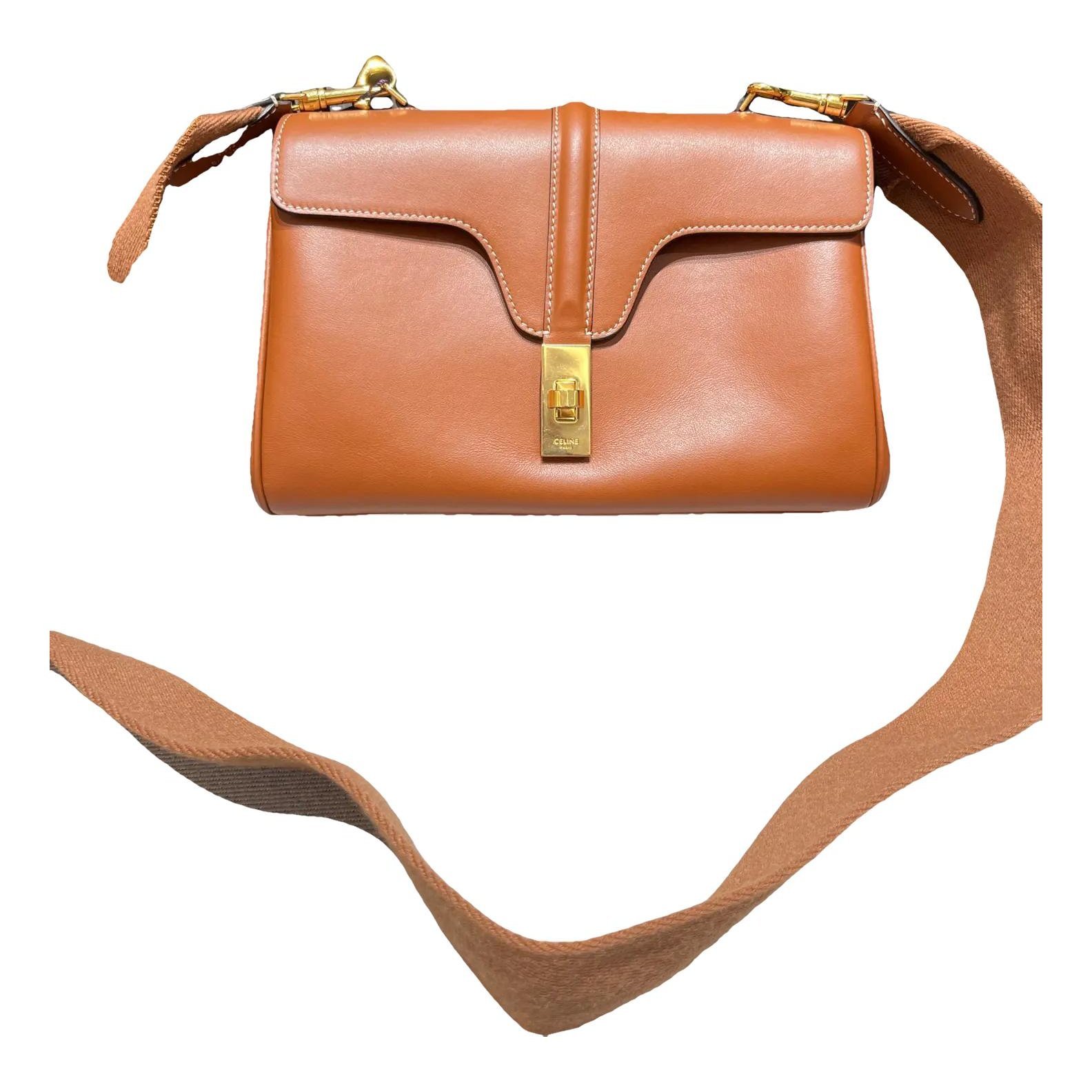Sac 16 leather crossbody bag