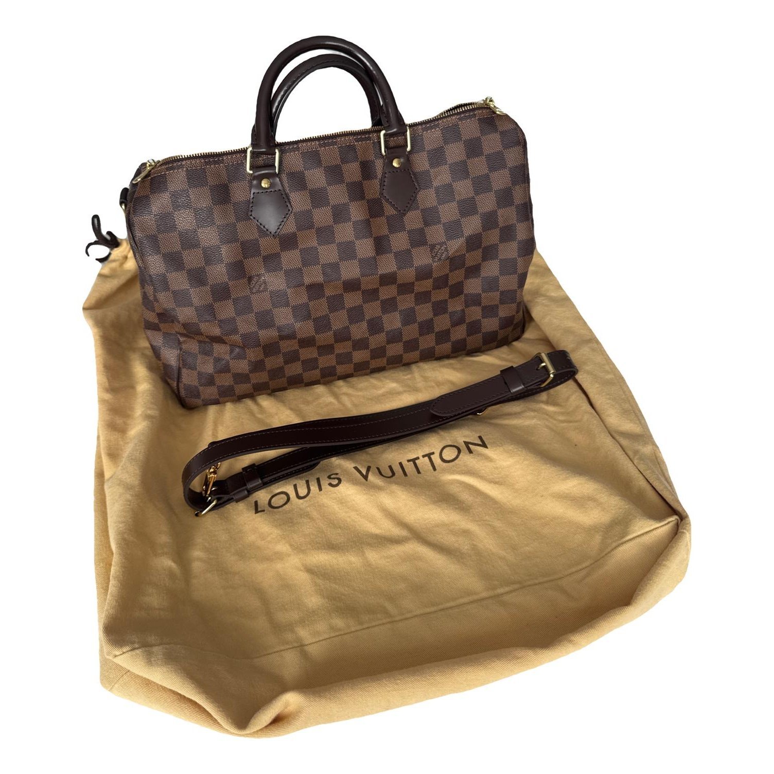 Speedy Bandoulière leather handbag