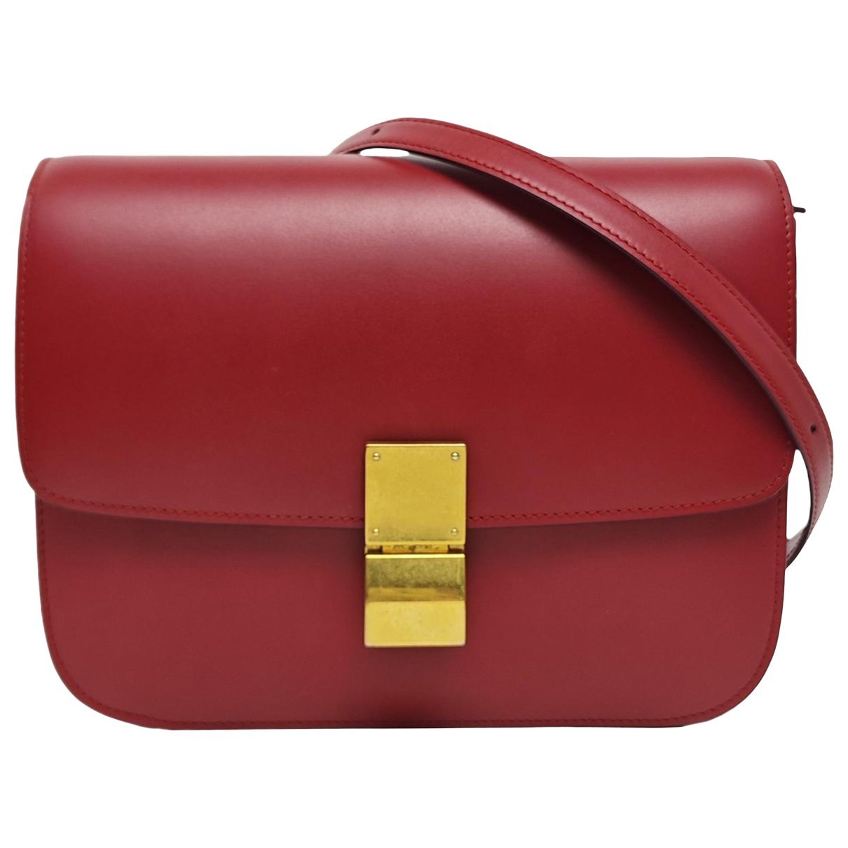 Leather crossbody bag