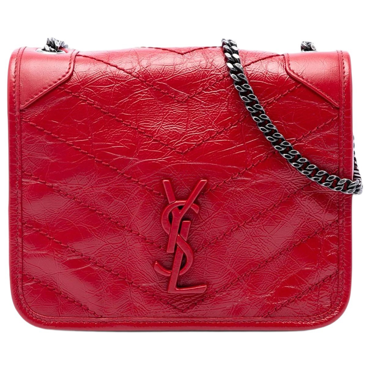 Niki leather crossbody bag