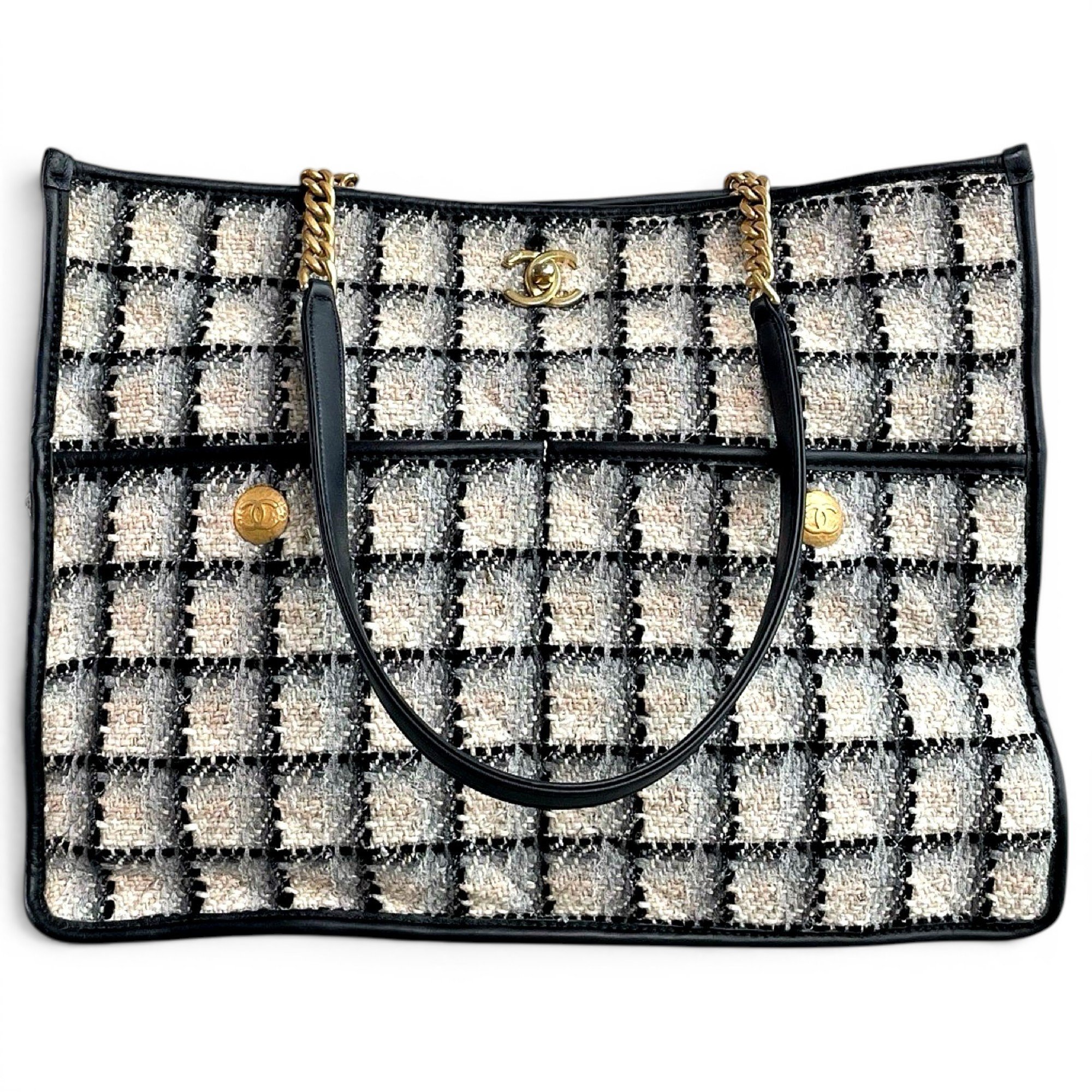 Tweed tote