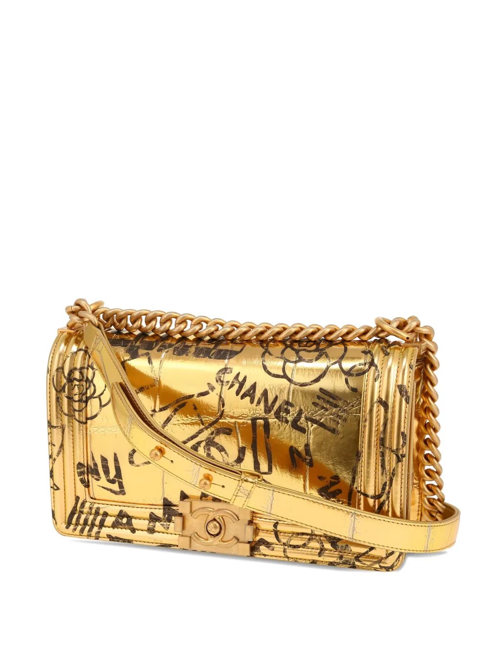medium Chanel Boy shoulder strap