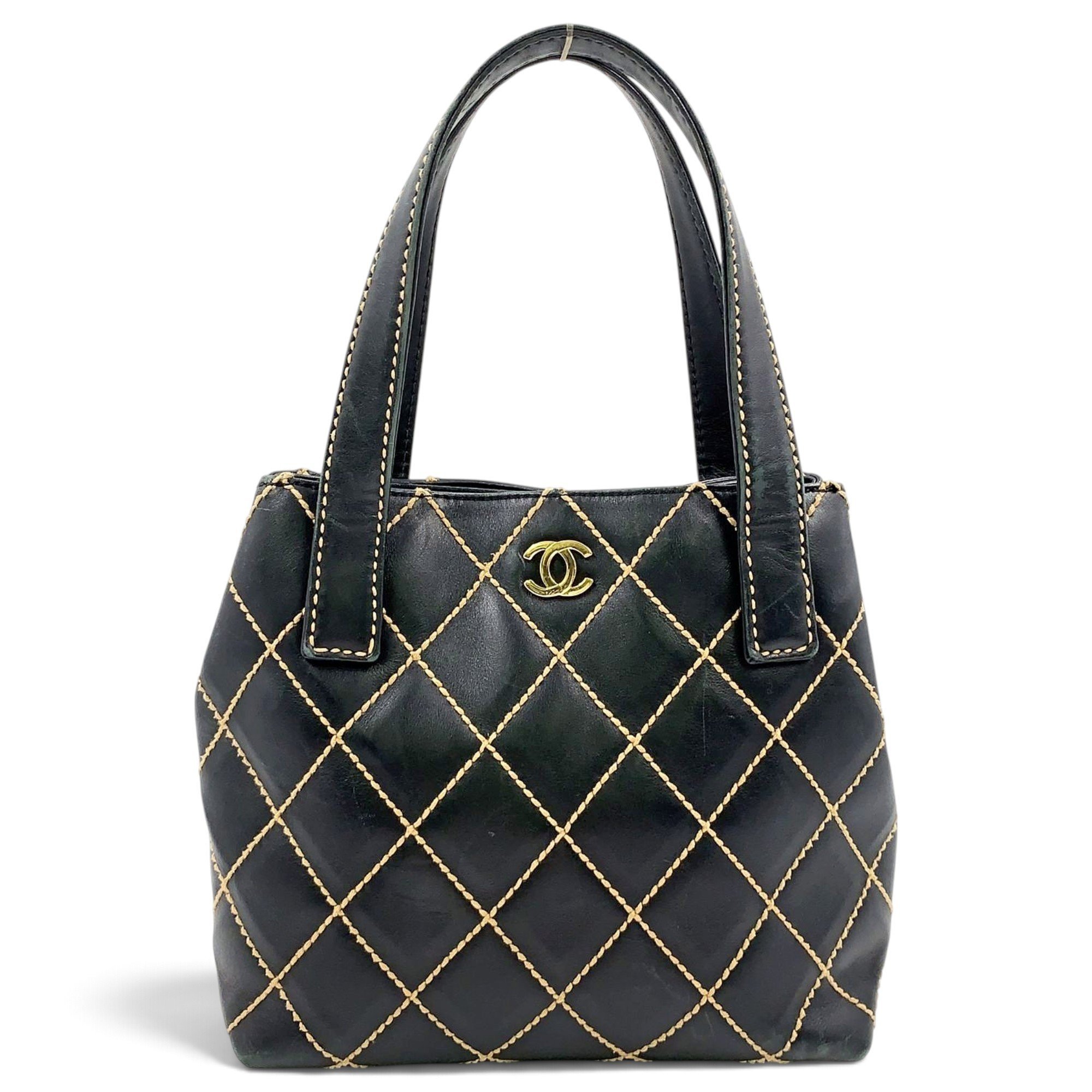 Wild Stitch pony-style calfskin tote