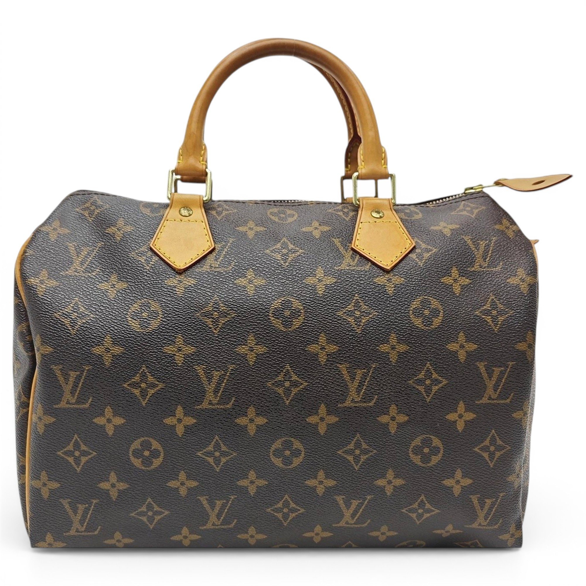 Nano Speedy / Mini HL leather handbag