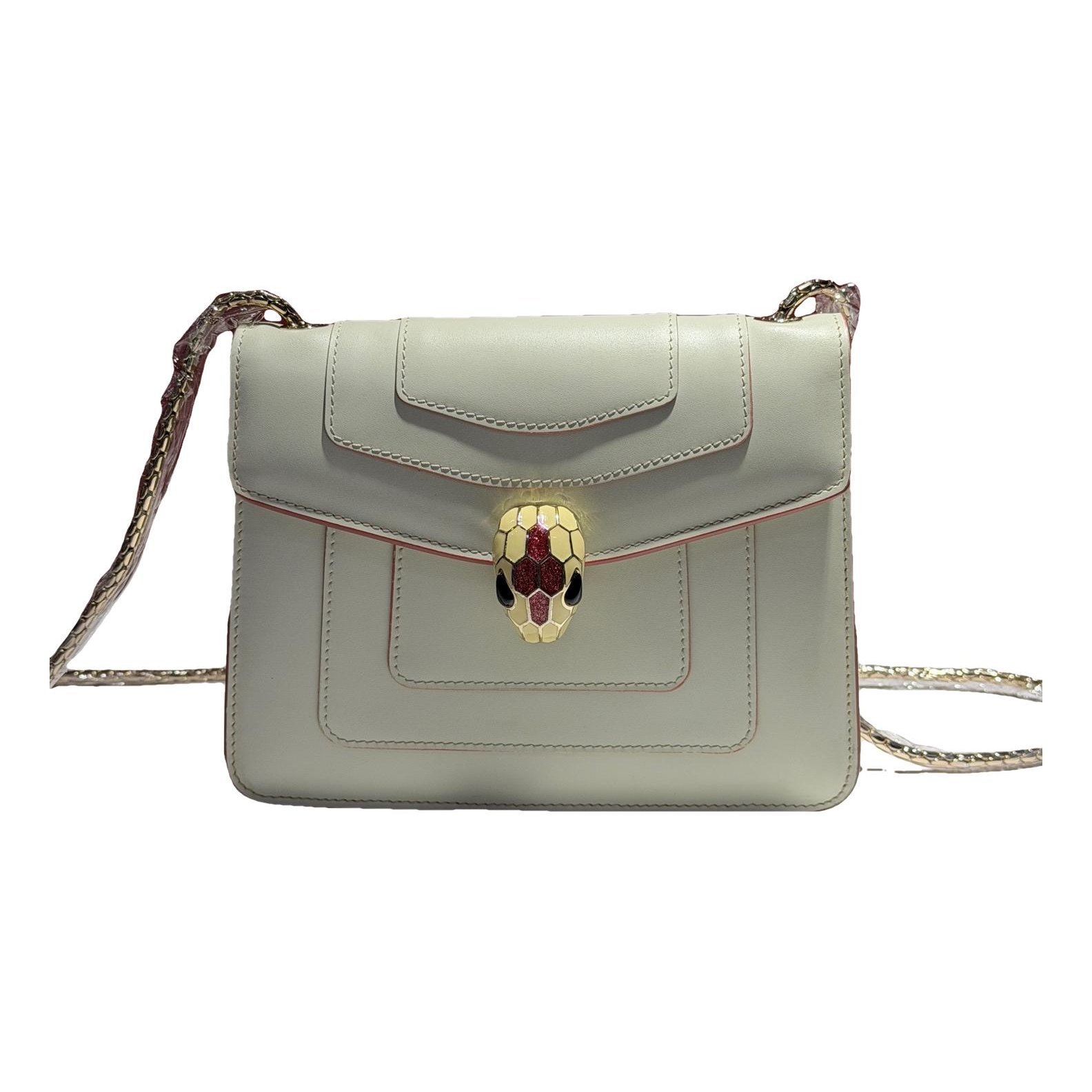 Serpenti leather crossbody bag