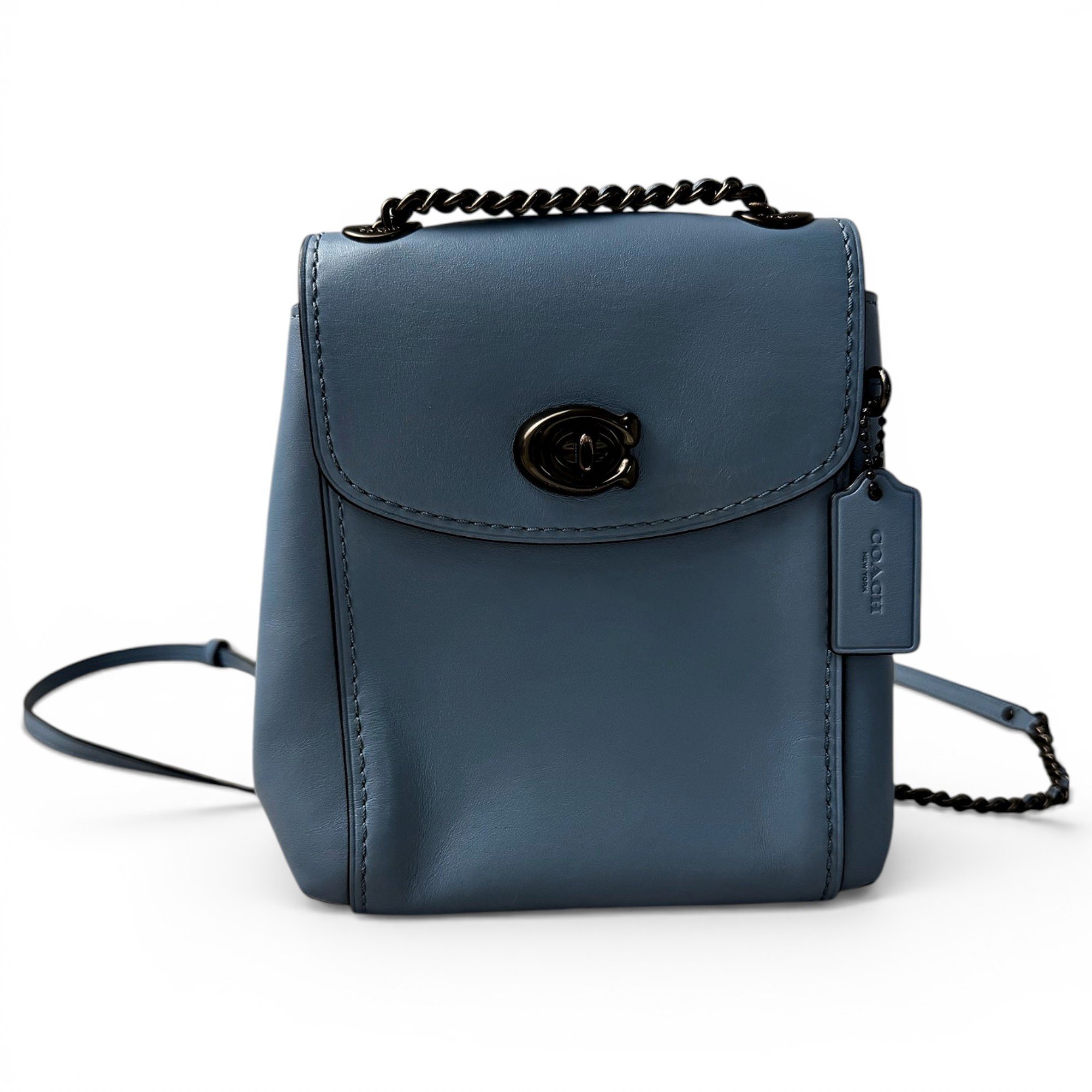 Parker leather backpack