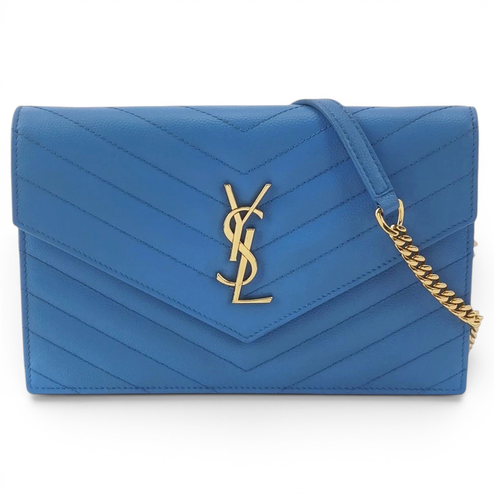 Envelope leather crossbody bag