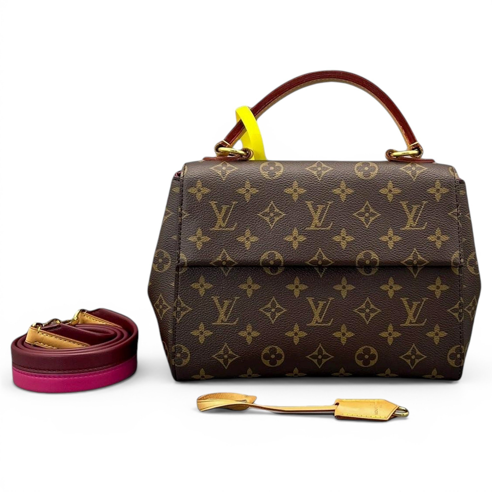 Cluny leather handbag