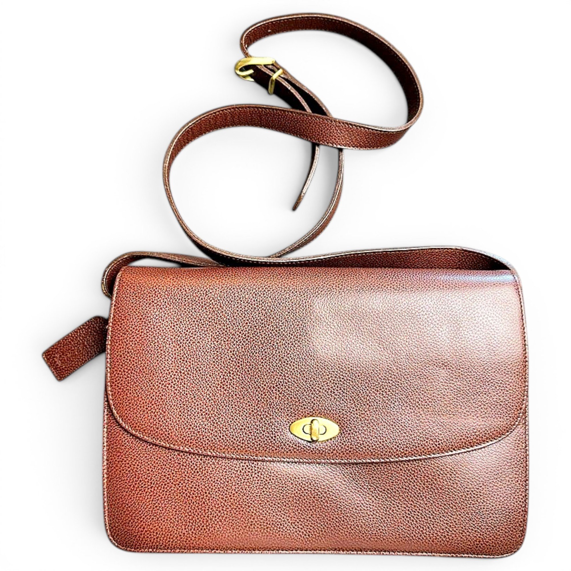 Signature Sufflette leather crossbody bag