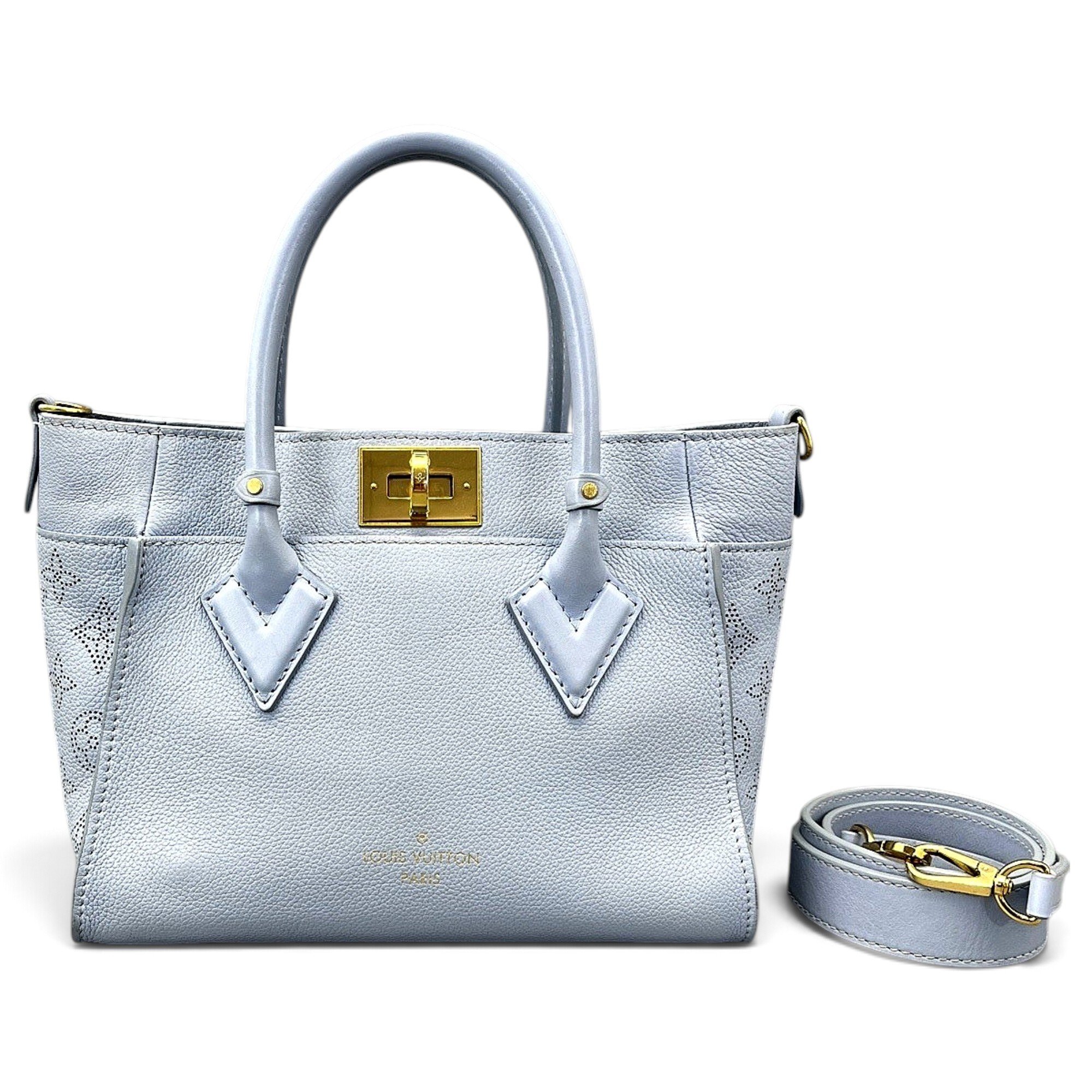 On My Side leather handbag