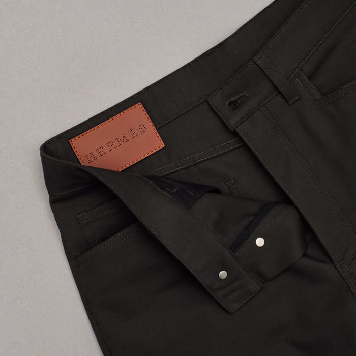 Kaki Straight Cut Jeans