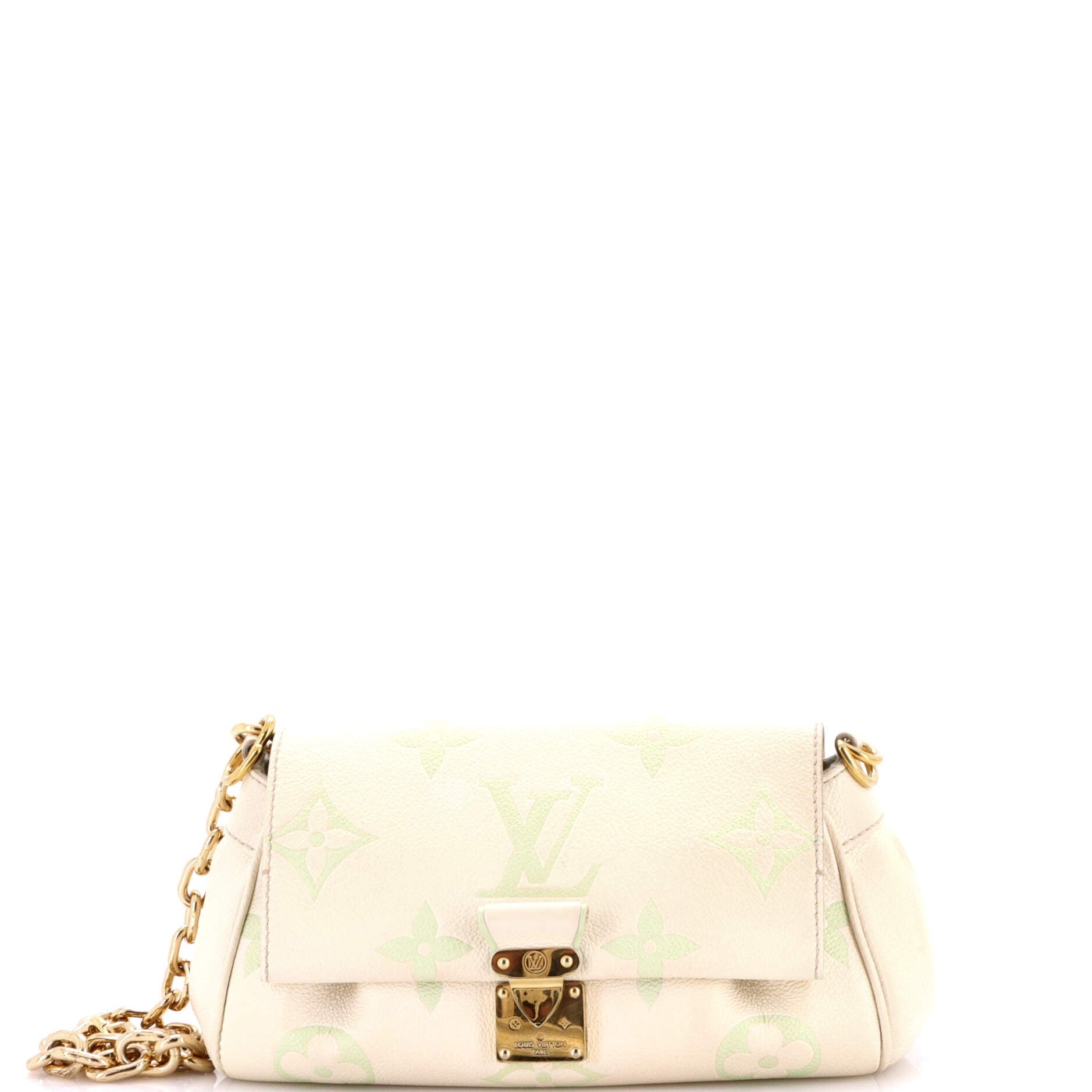 Louis Vuitton Favorite NM Handbag Bicolor Monogram Empreinte Giant