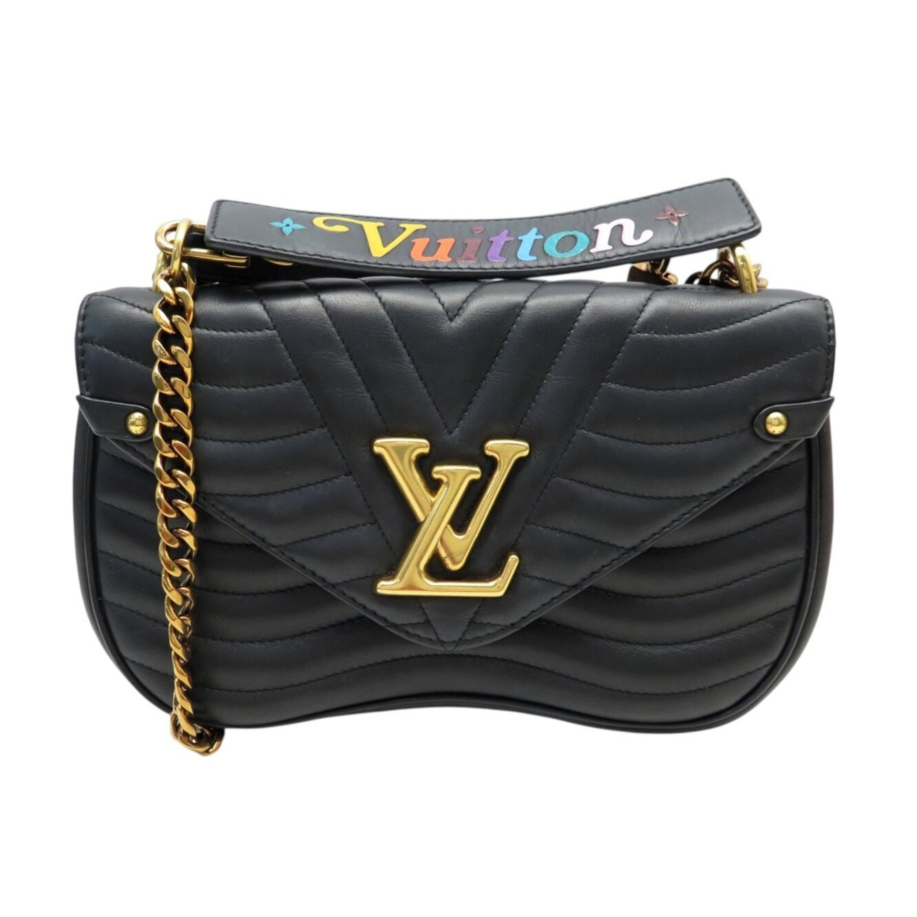 New Wave leather crossbody bag