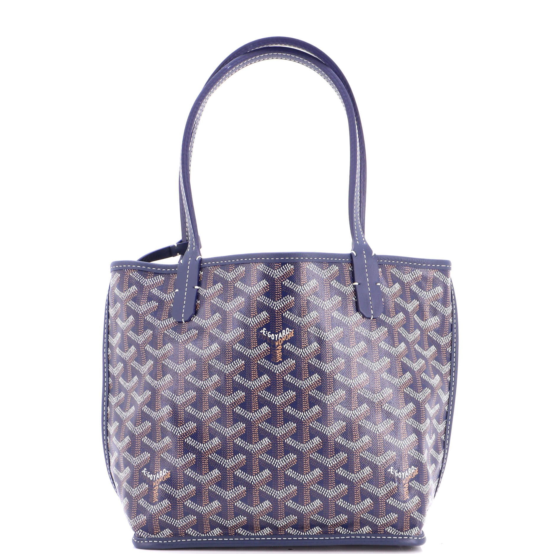 Goyard Anjou Reversible Tote Coated Canvas Mini