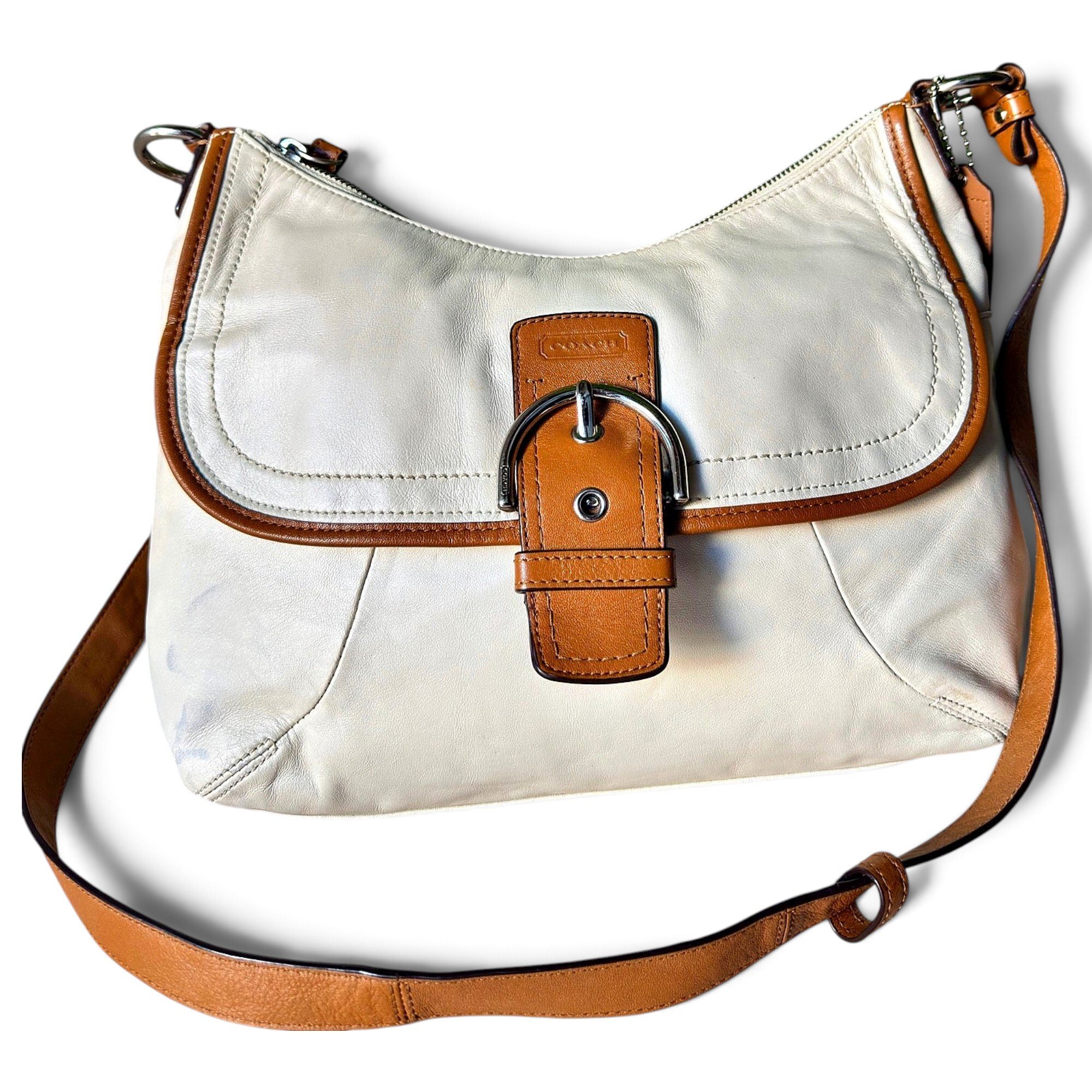 Leather handbag