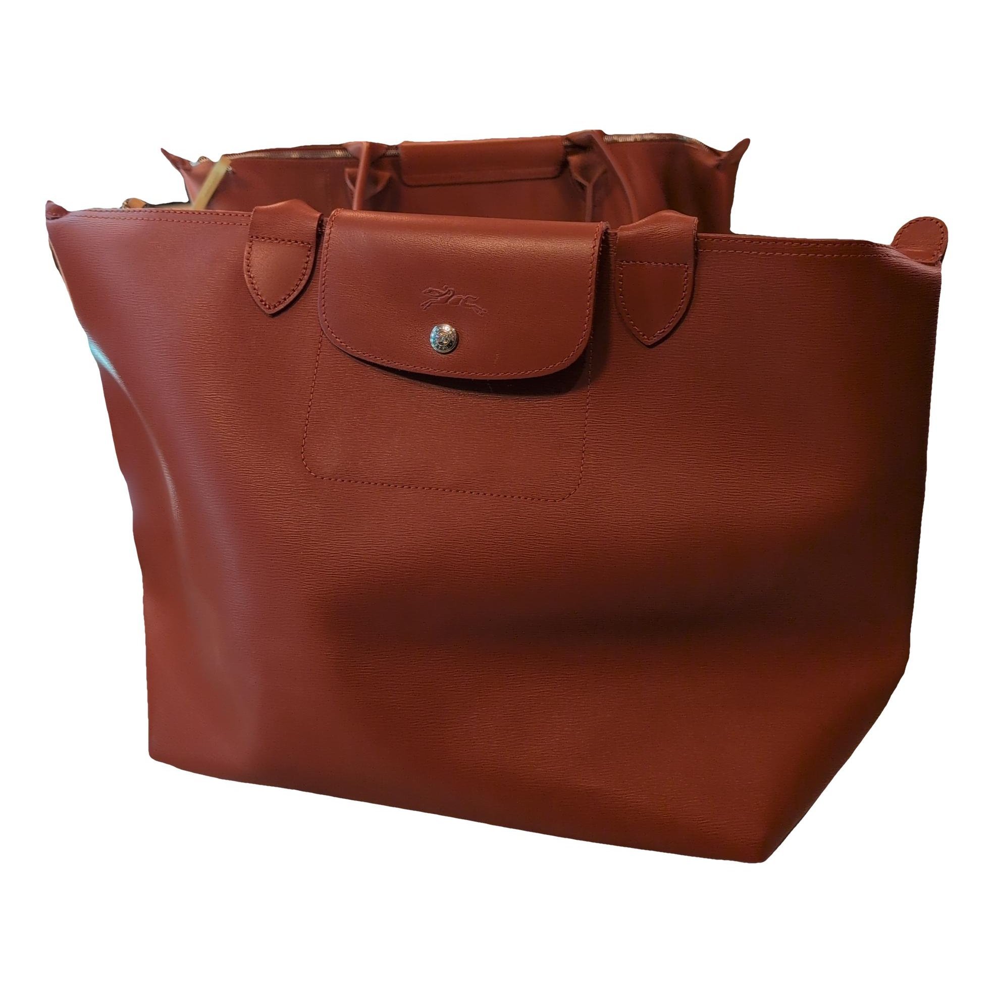 Pliage leather handbag