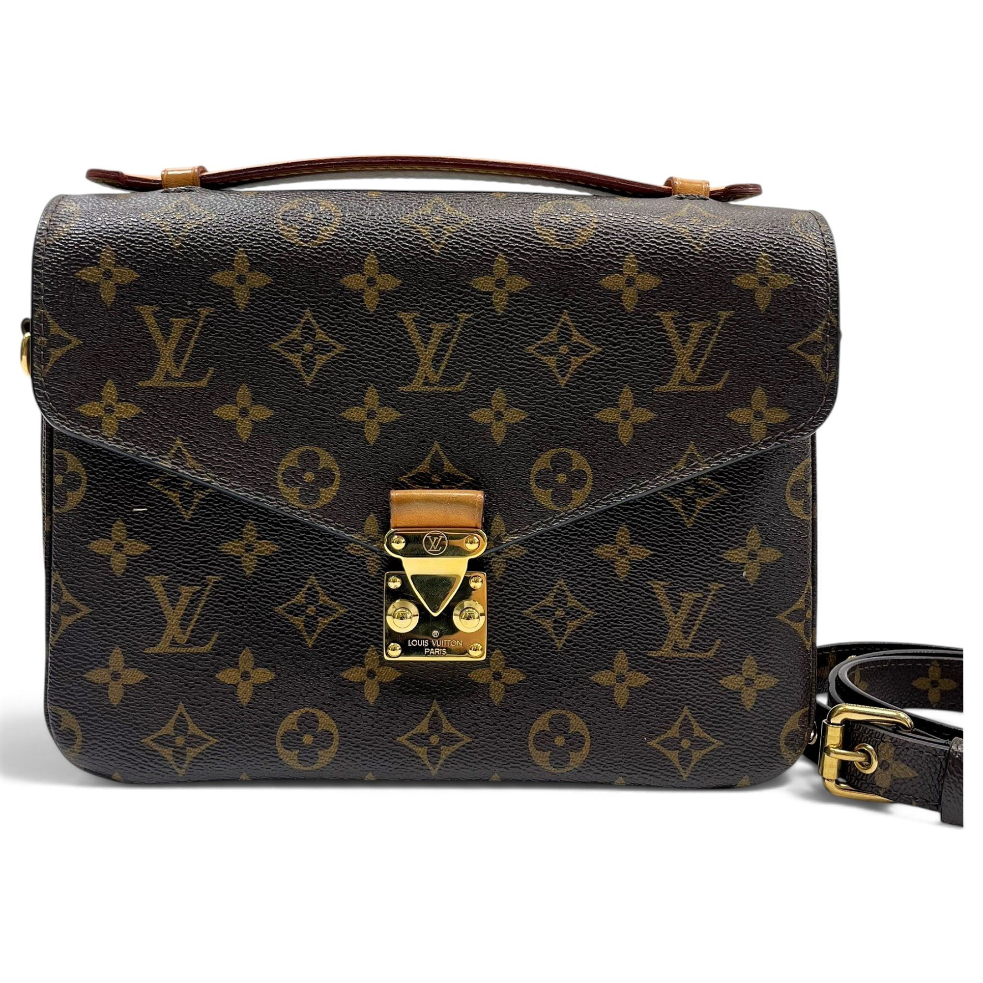 Metis leather handbag