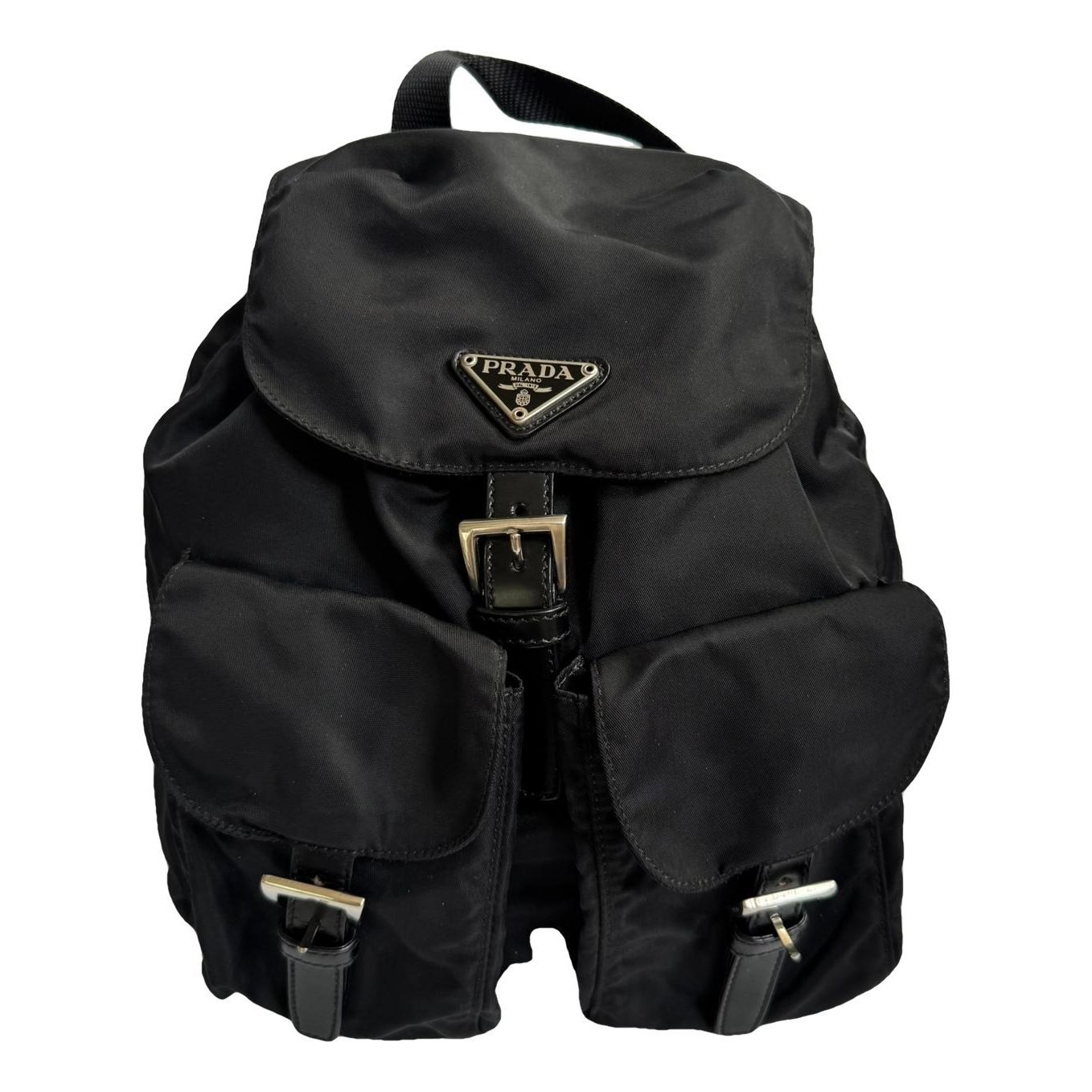 Re-Nylon cloth backpack