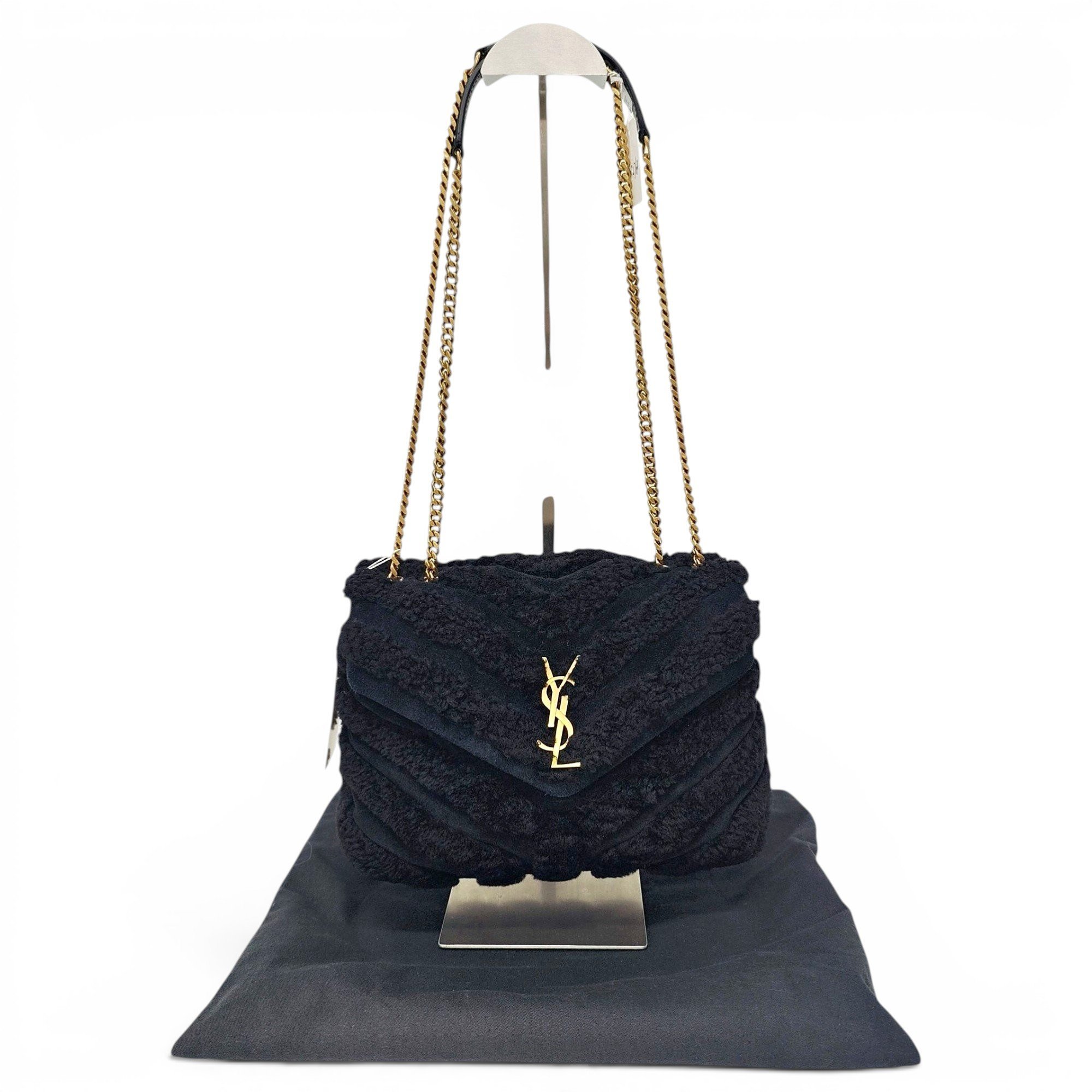 Loulou wool handbag