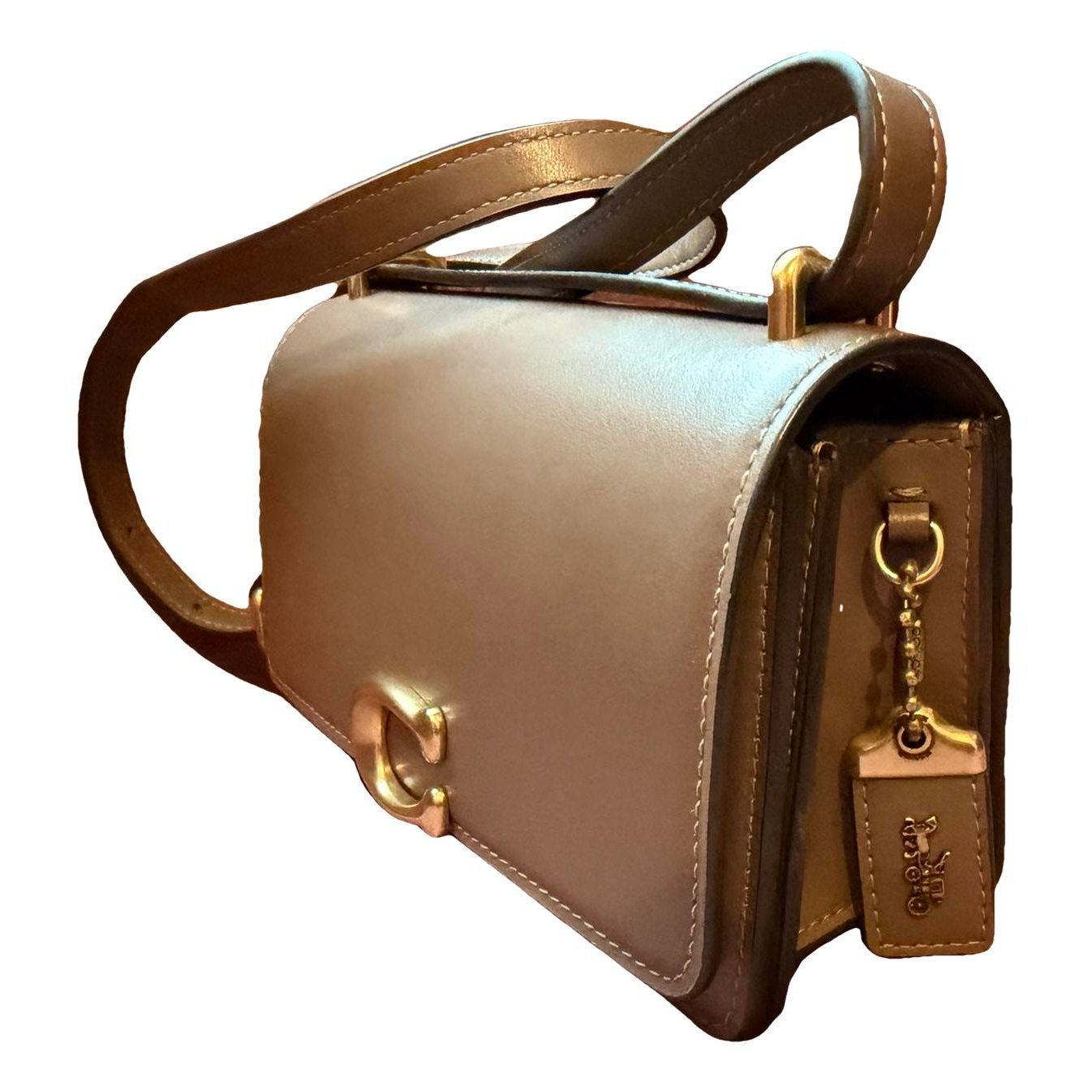 Leather mini bag