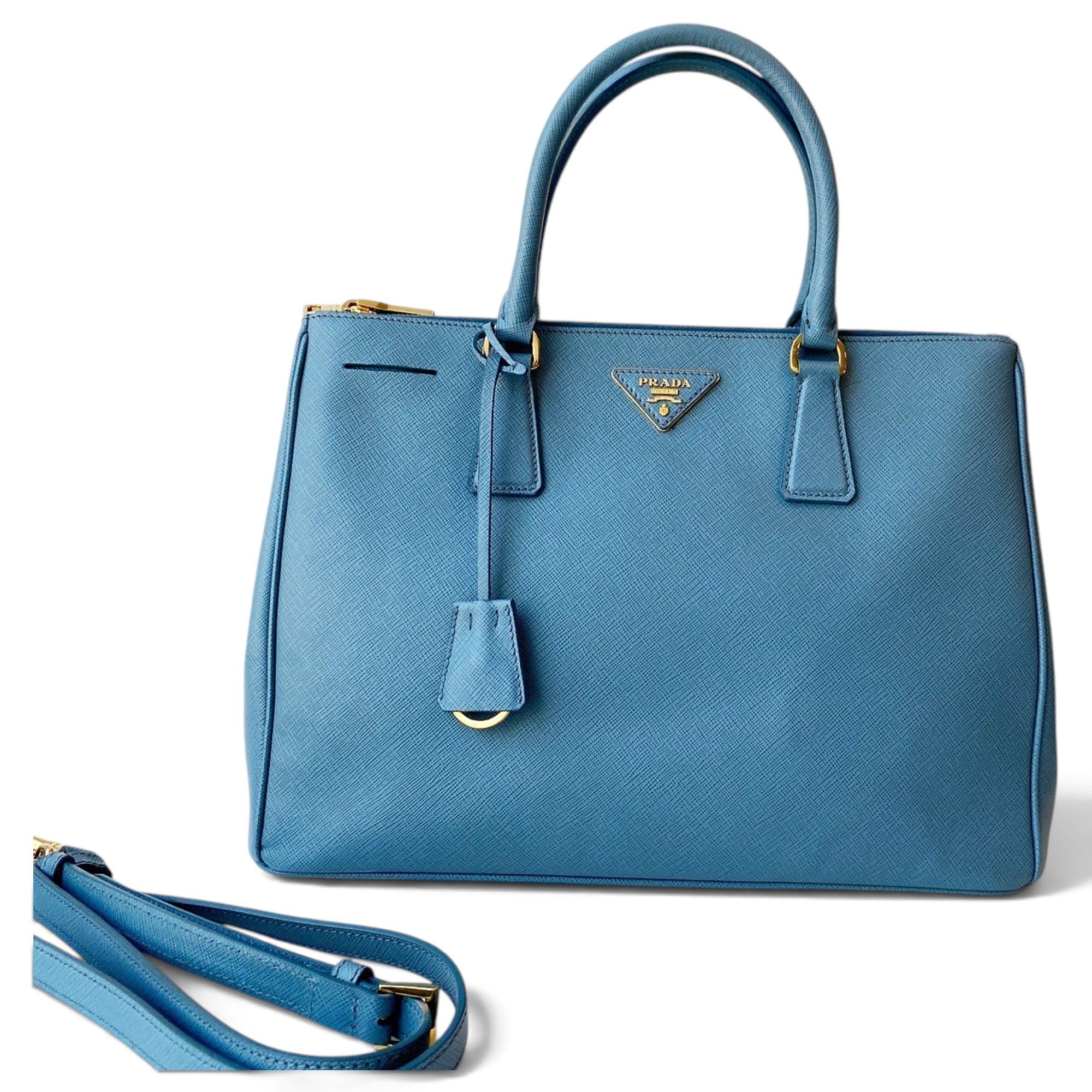 Galleria leather handbag