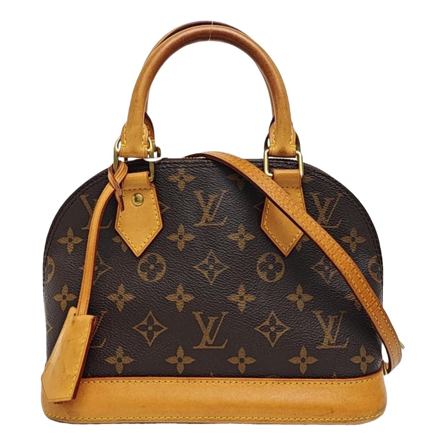Alma leather handbag