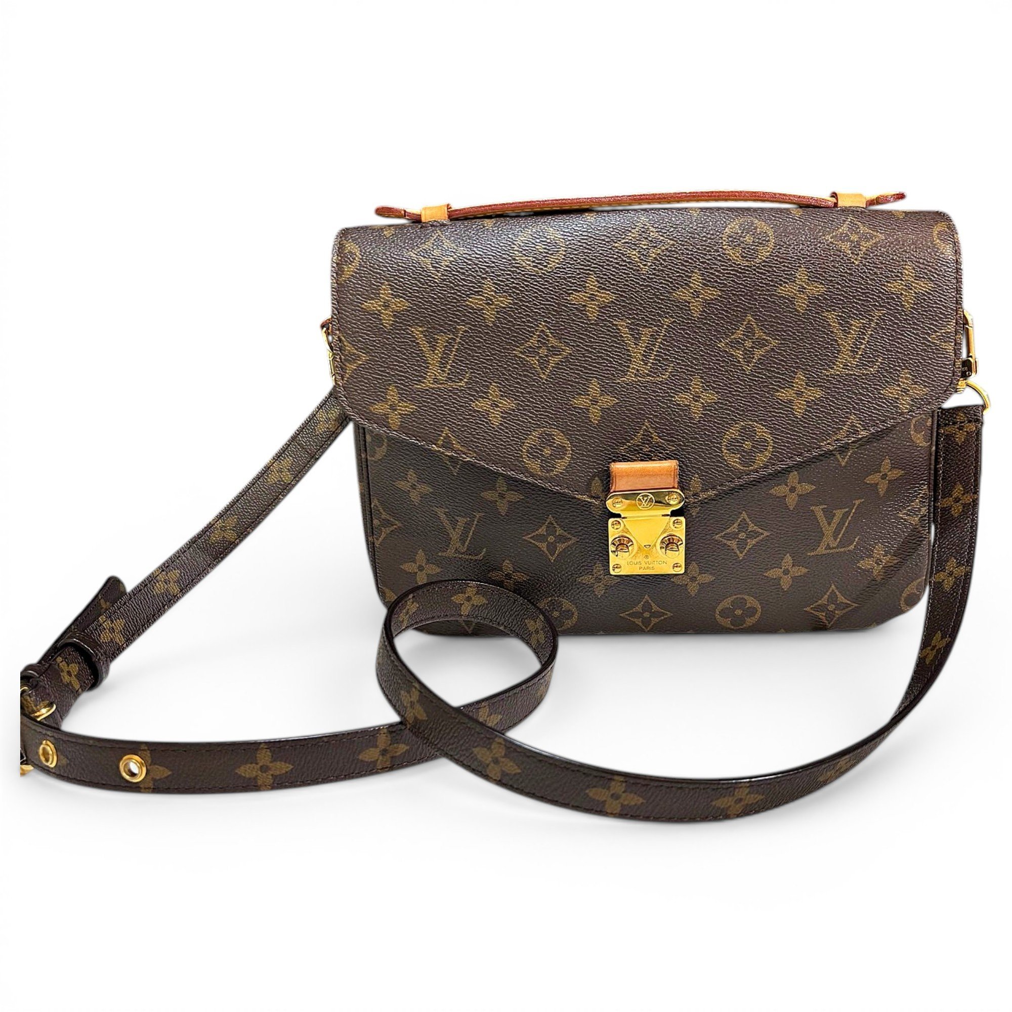 Metis leather handbag