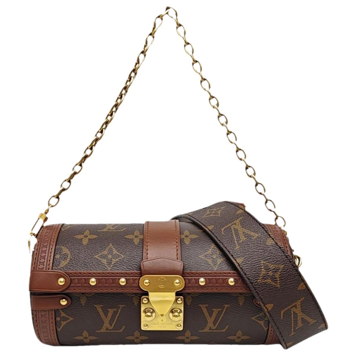 Papillon leather handbag