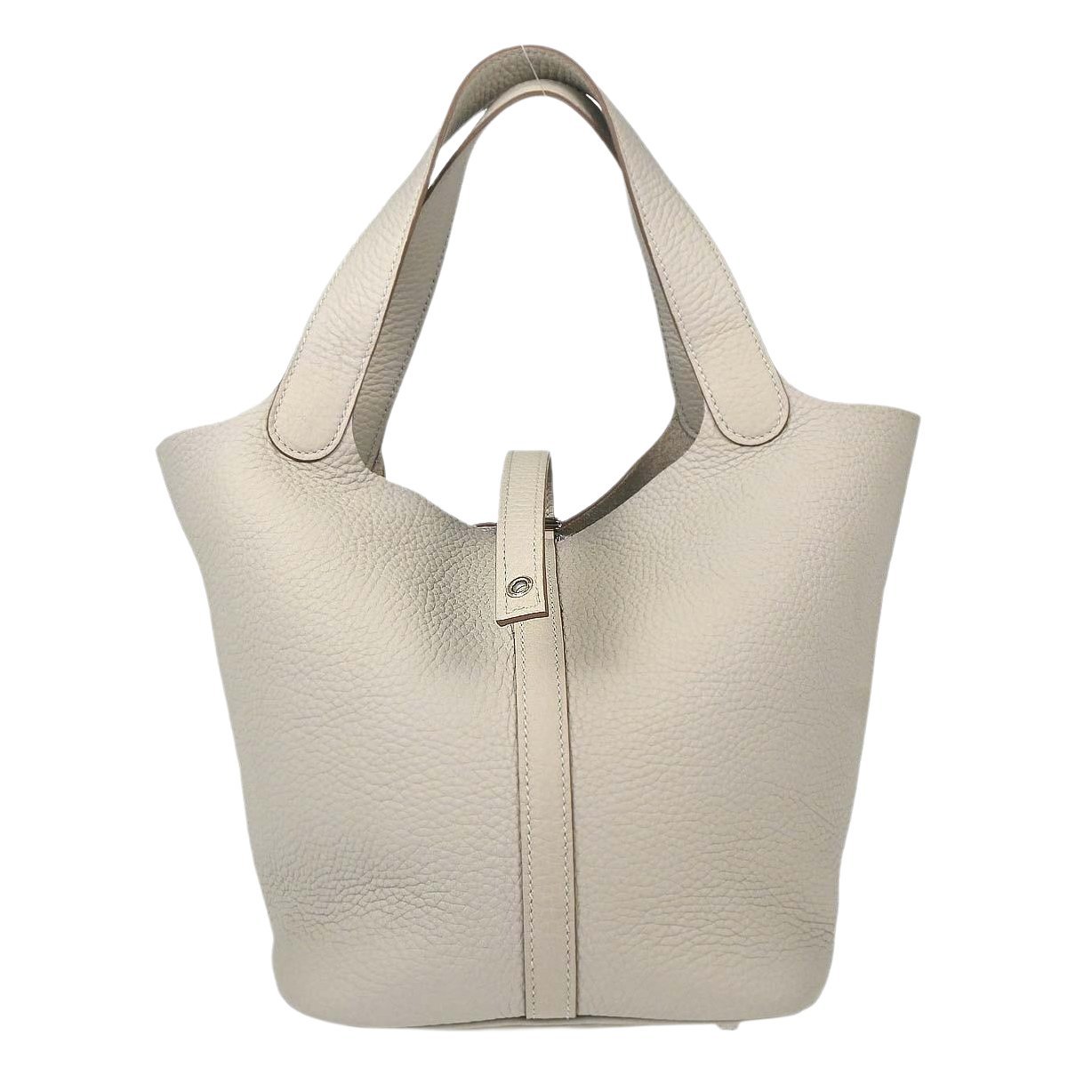 Picotin leather handbag