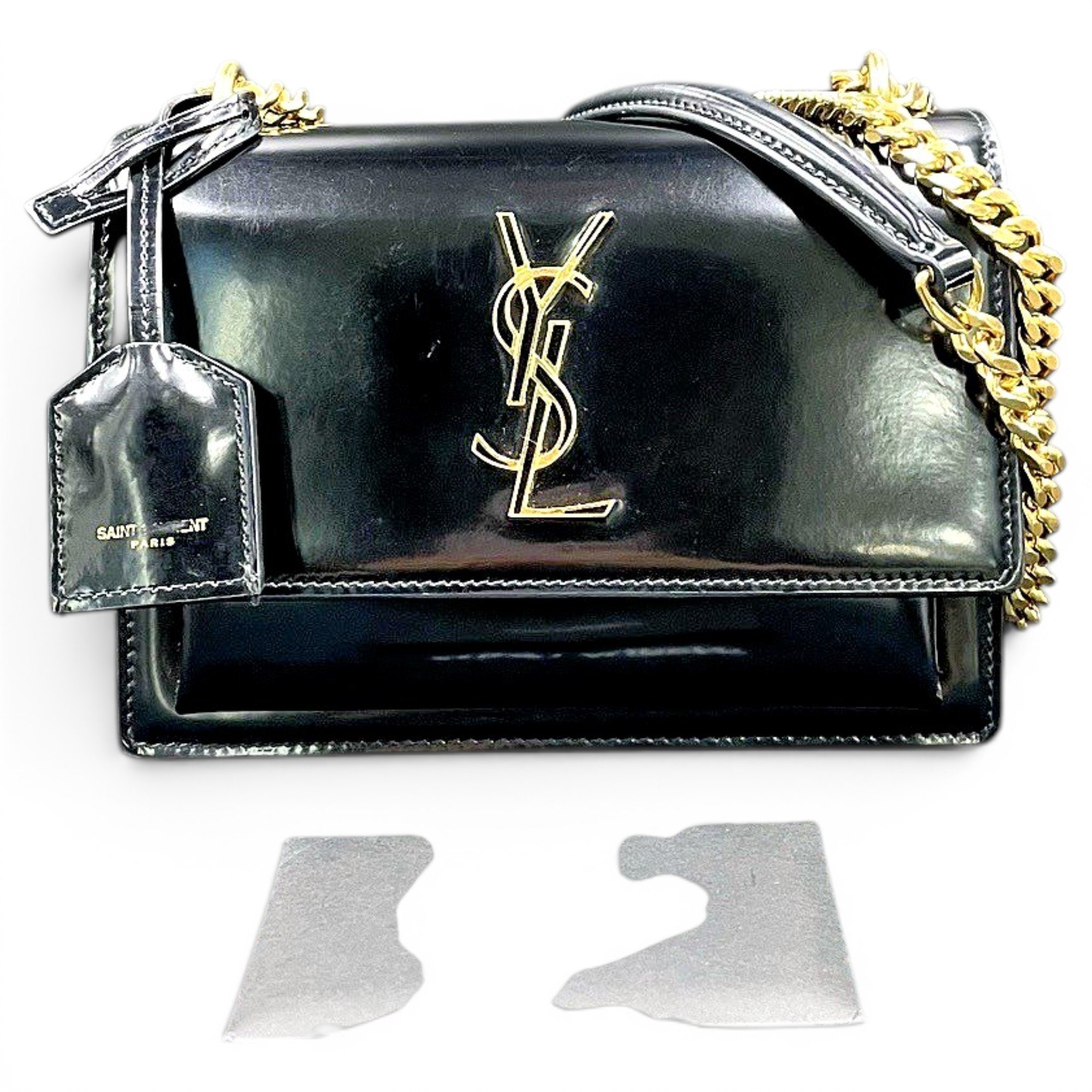 Sunset leather handbag