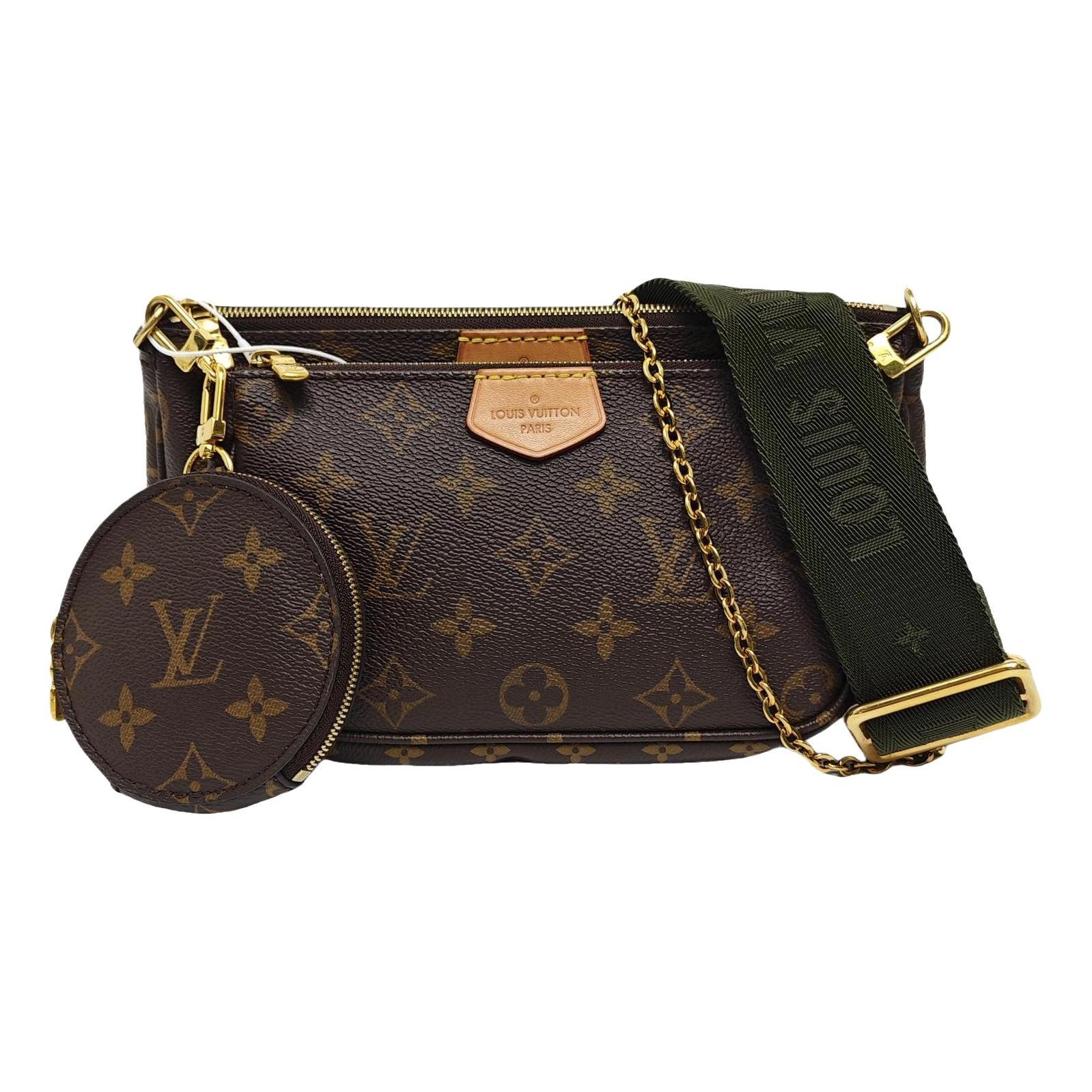 Maxi Multi Pochette Accessoires leather crossbody bag