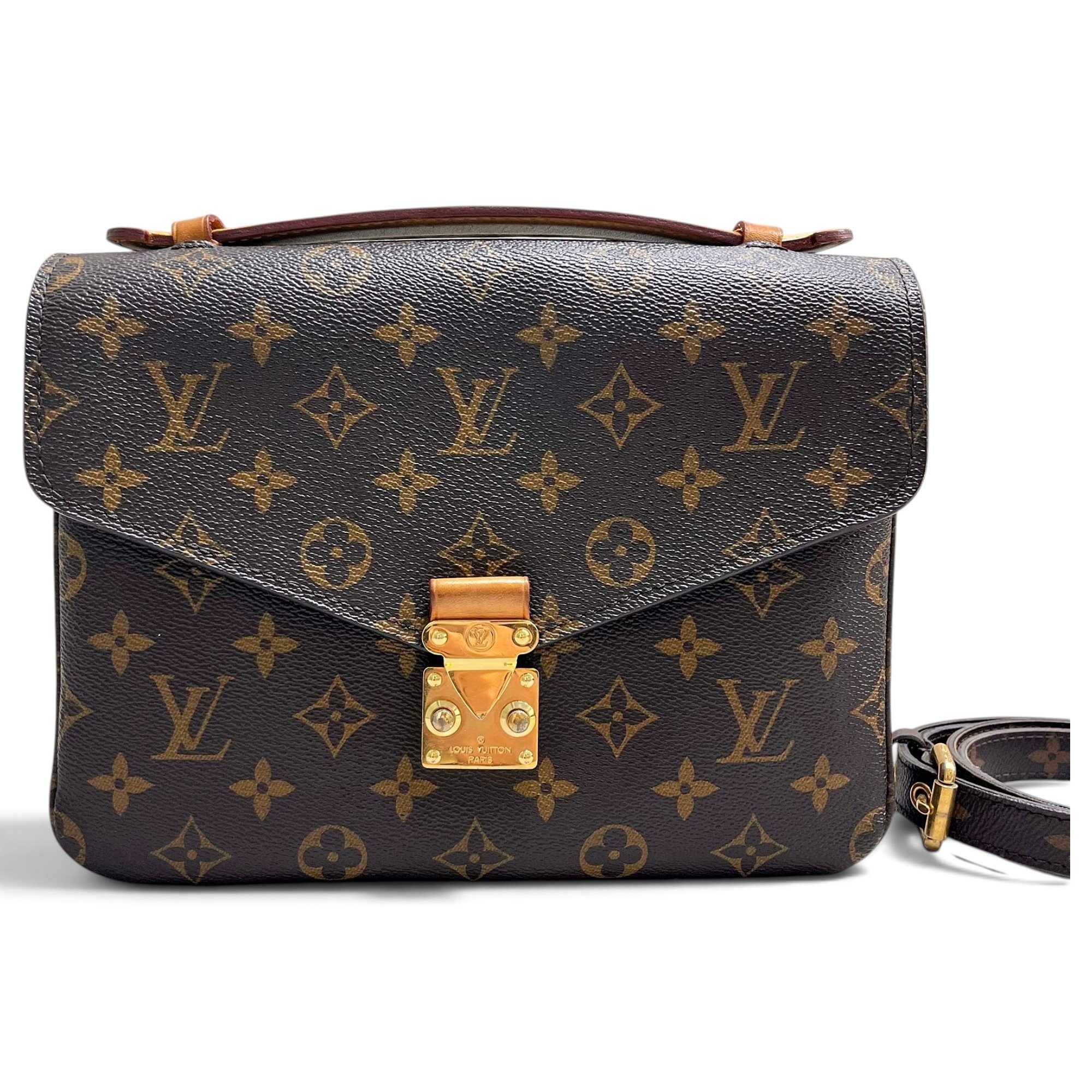 Metis leather handbag