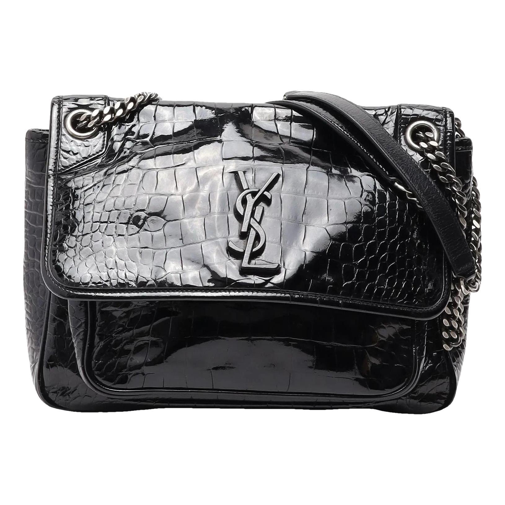 Niki patent leather handbag